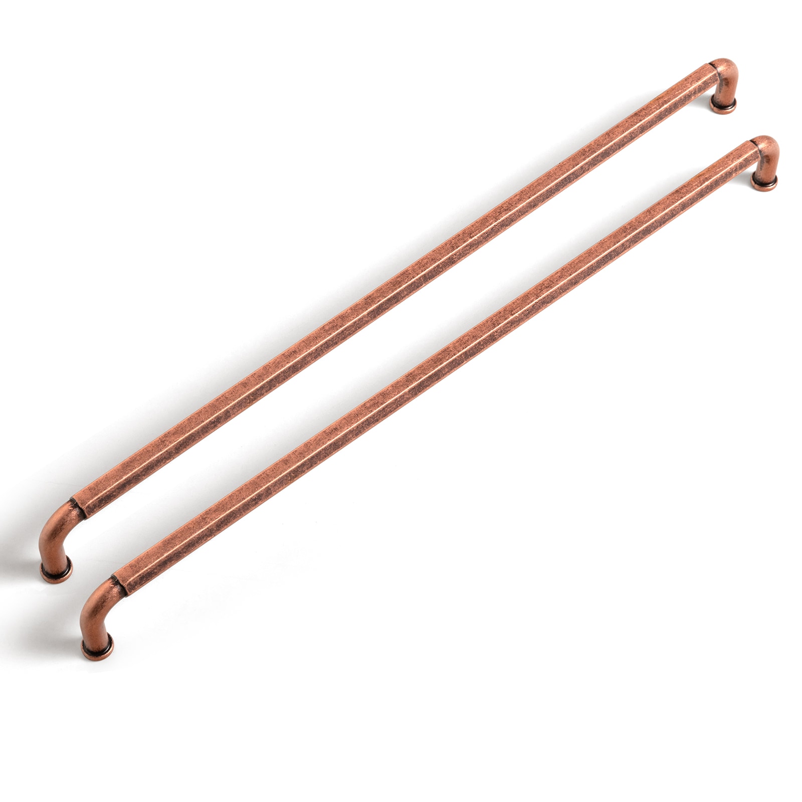 Miaokesen 2201AC-320 12-5/8-in , 320mm Center to Center Antique Copper Cylindrical Bar 6 -Pack