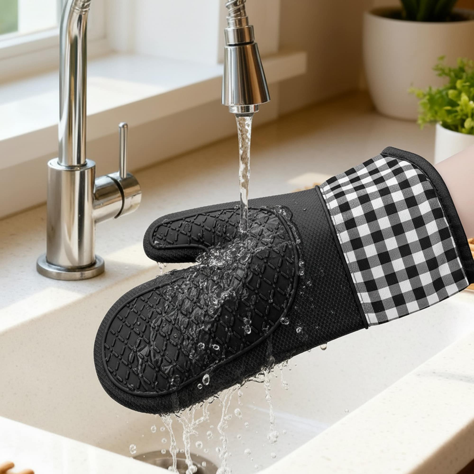 Unique Bargains S25123100UX2357 Kitchen-Towels - View #4