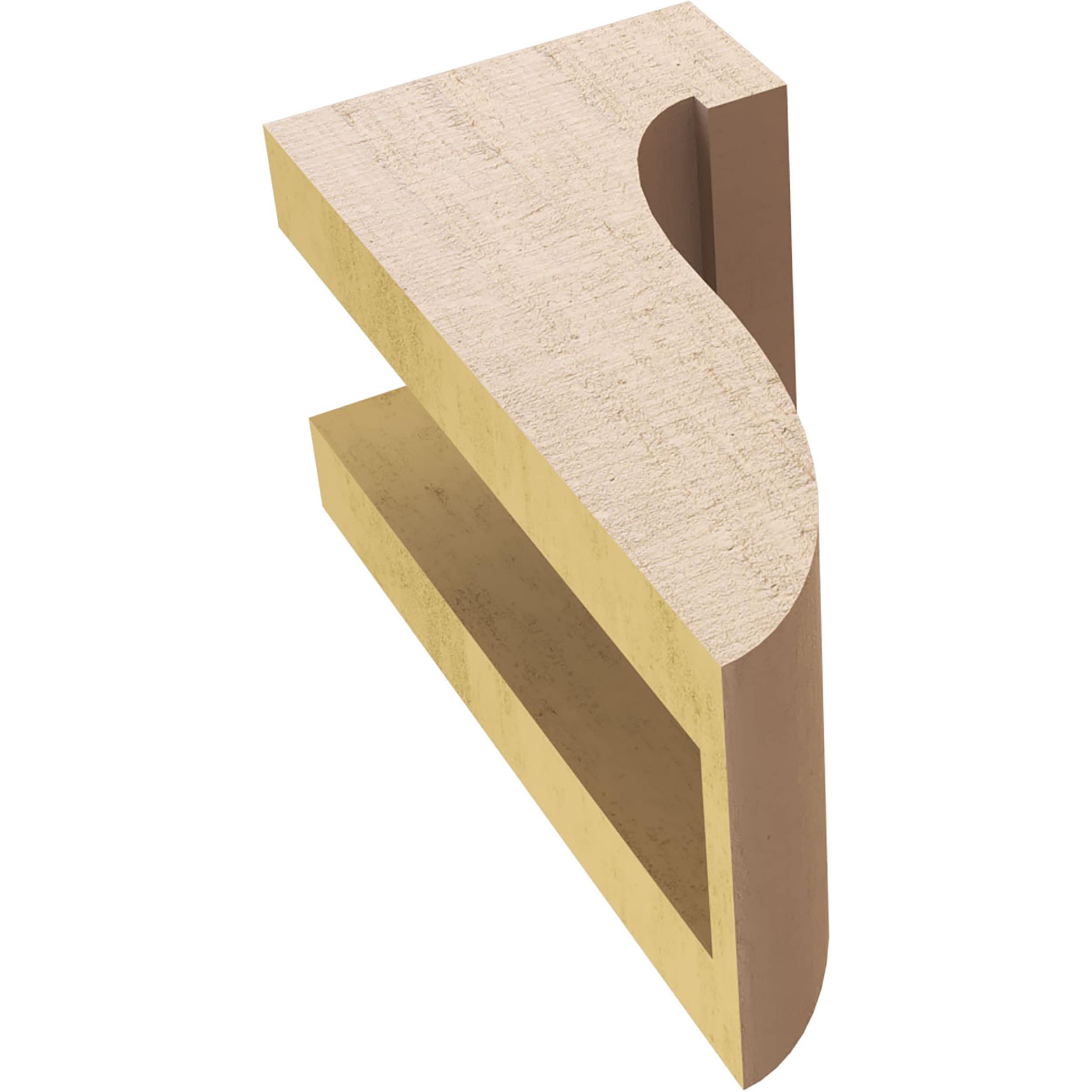 Ekena Millwork CORU04X04X08DELRCPR corbels - View #6