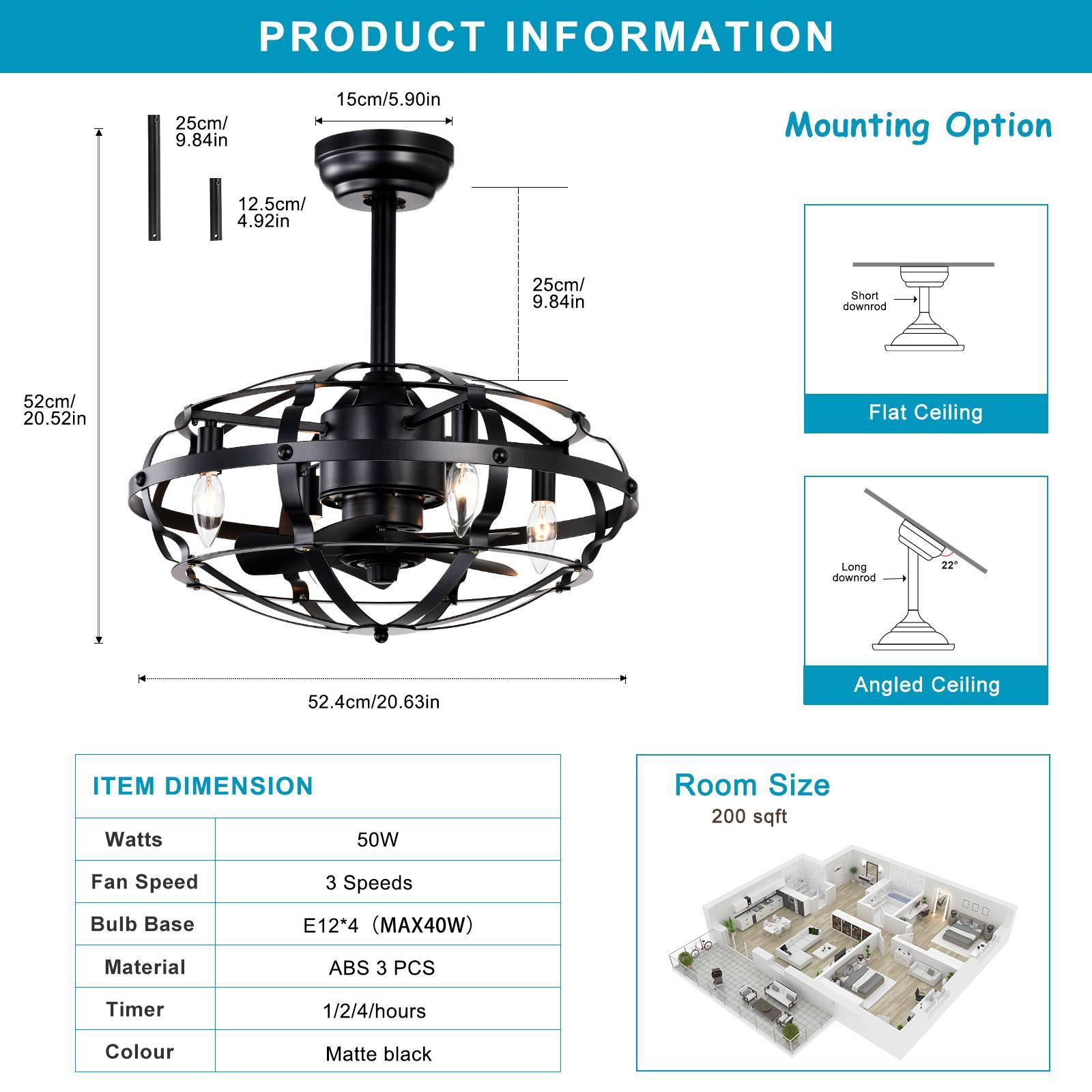 Bayfeve BFHM-68329-CF Ceiling-Fans - View #4