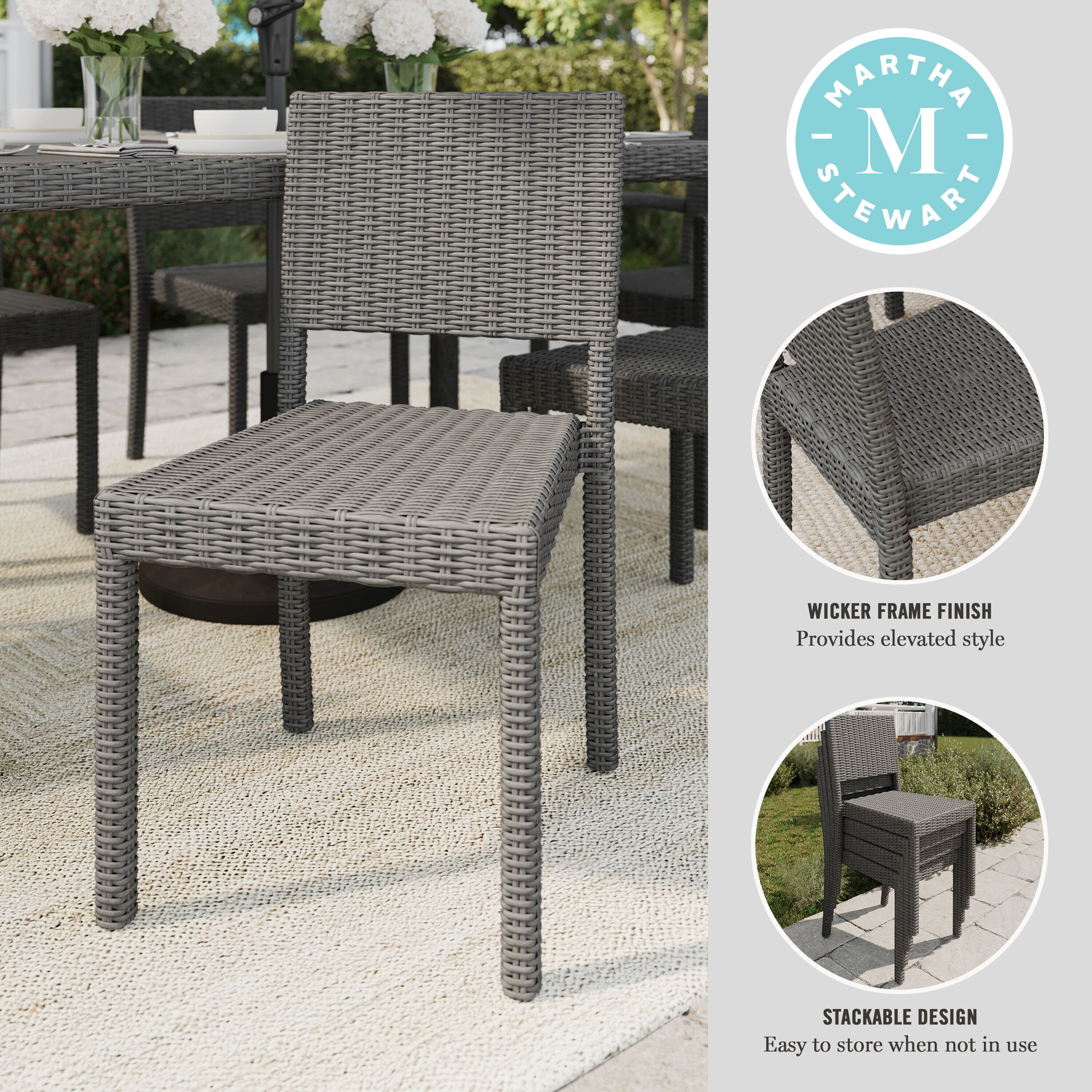 Martha Stewart 196861191473 Patio-Chairs - View #3