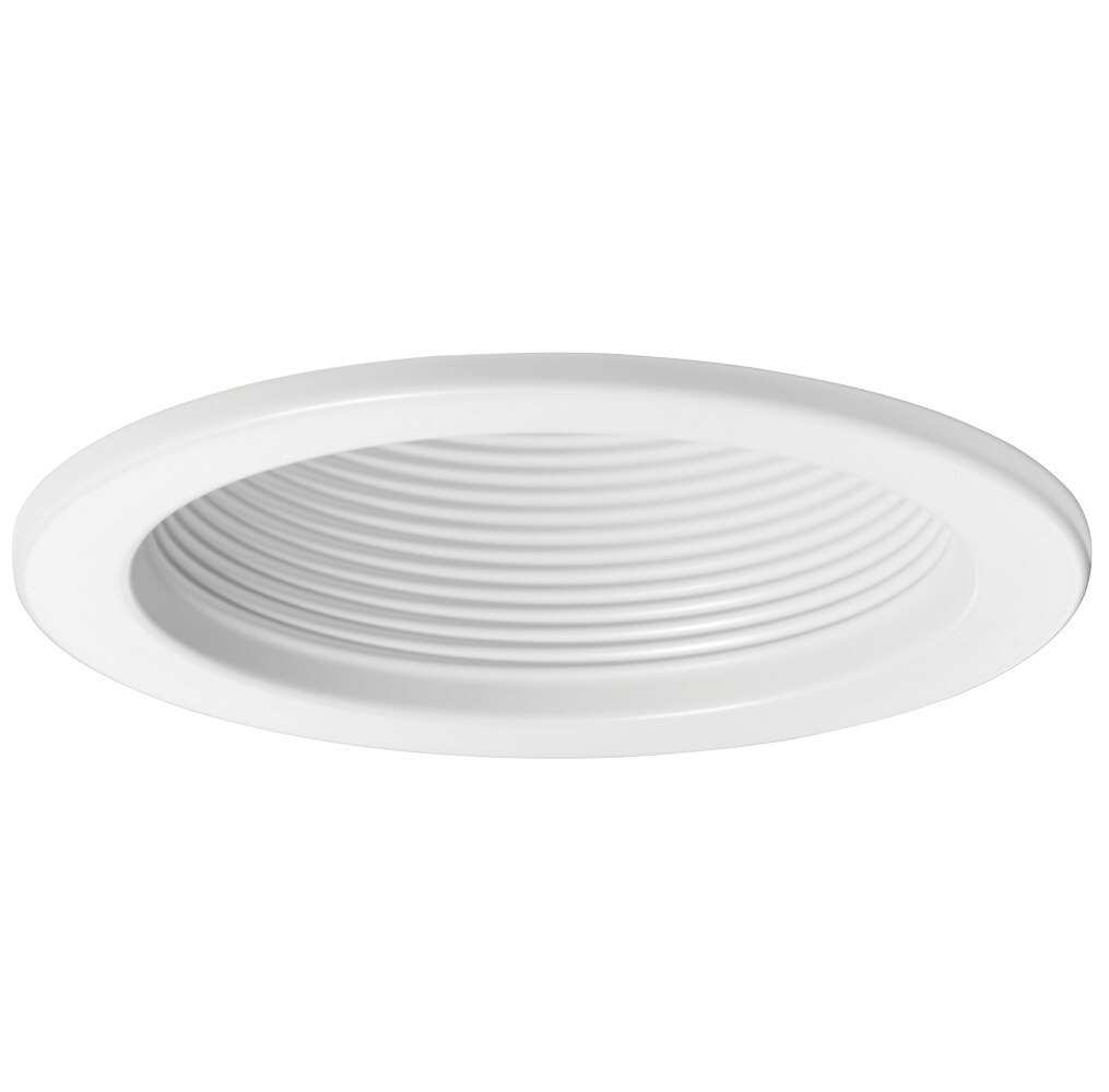 Juno V4034WWH 4-in White Baffle Recessed Light Trim