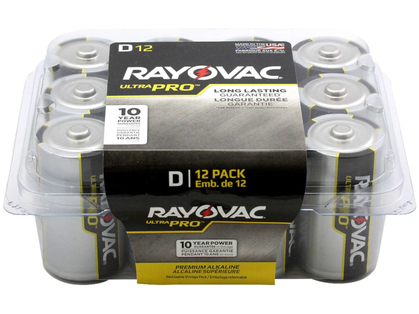 Rayovac 330462 Ultra Pro Alkaline D Batteries ( 12 -Pack )