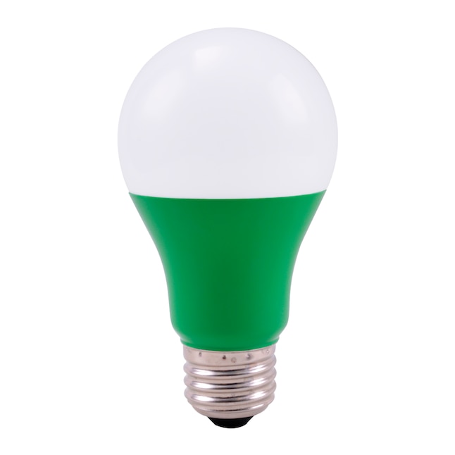 Energetic A19 Green Led Light Bulb In, Green Led Light Lamp