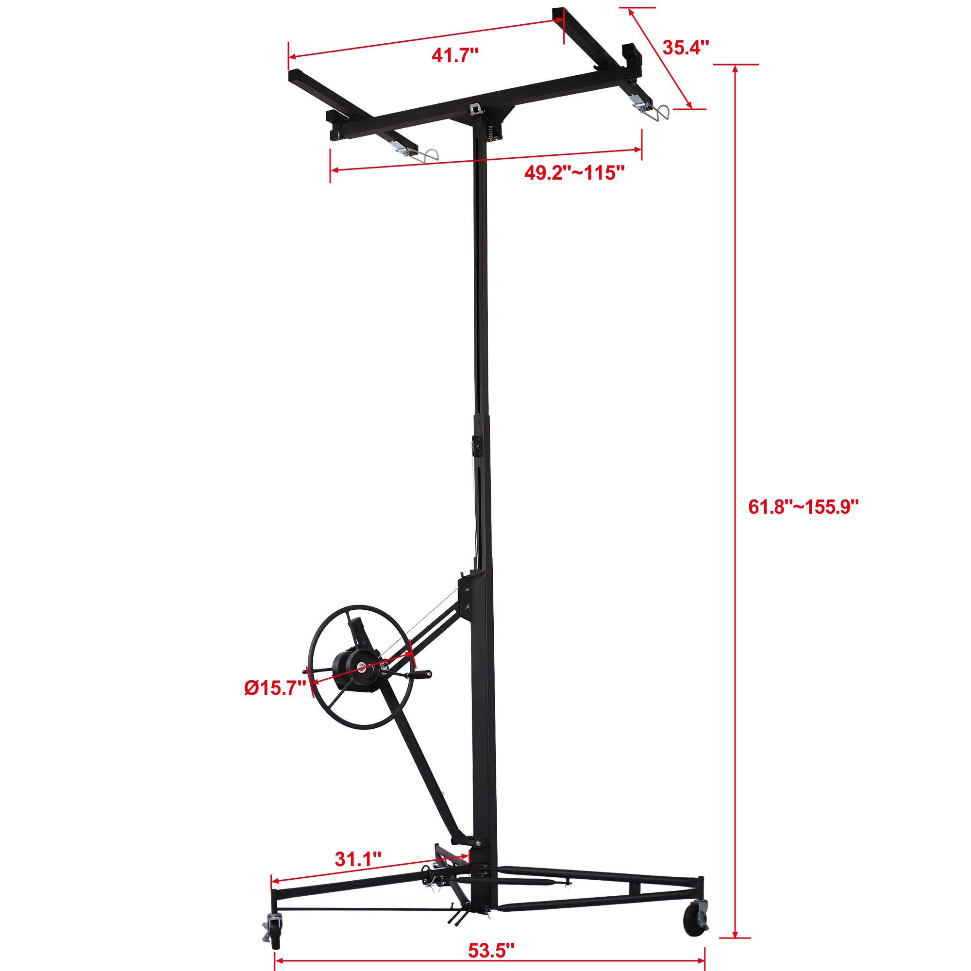 AHIOU HOME ZAAHG-77217 Drywall-Panel-Carriers - View #10