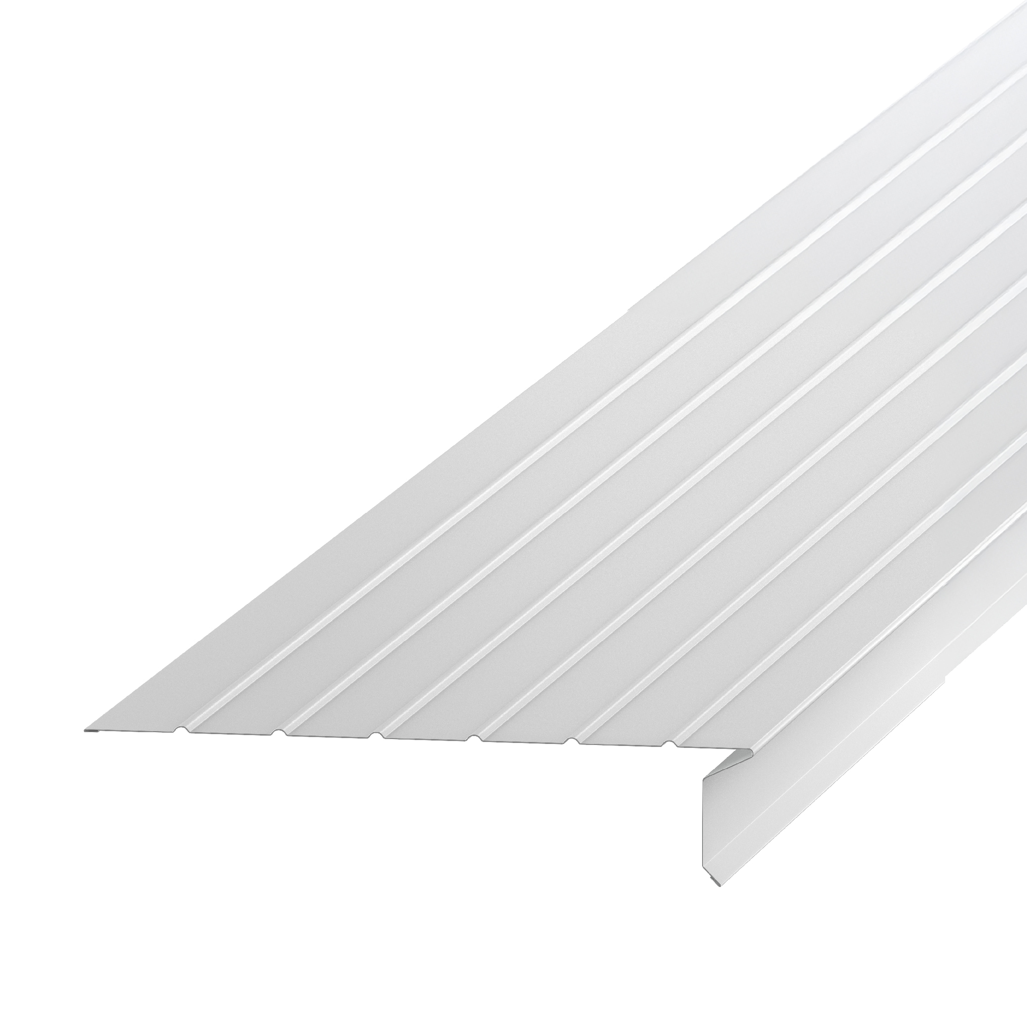 Amerimax 5521700120 Drip Edge 6-in x 10-ft White Aluminum Aluminum Drip Edge