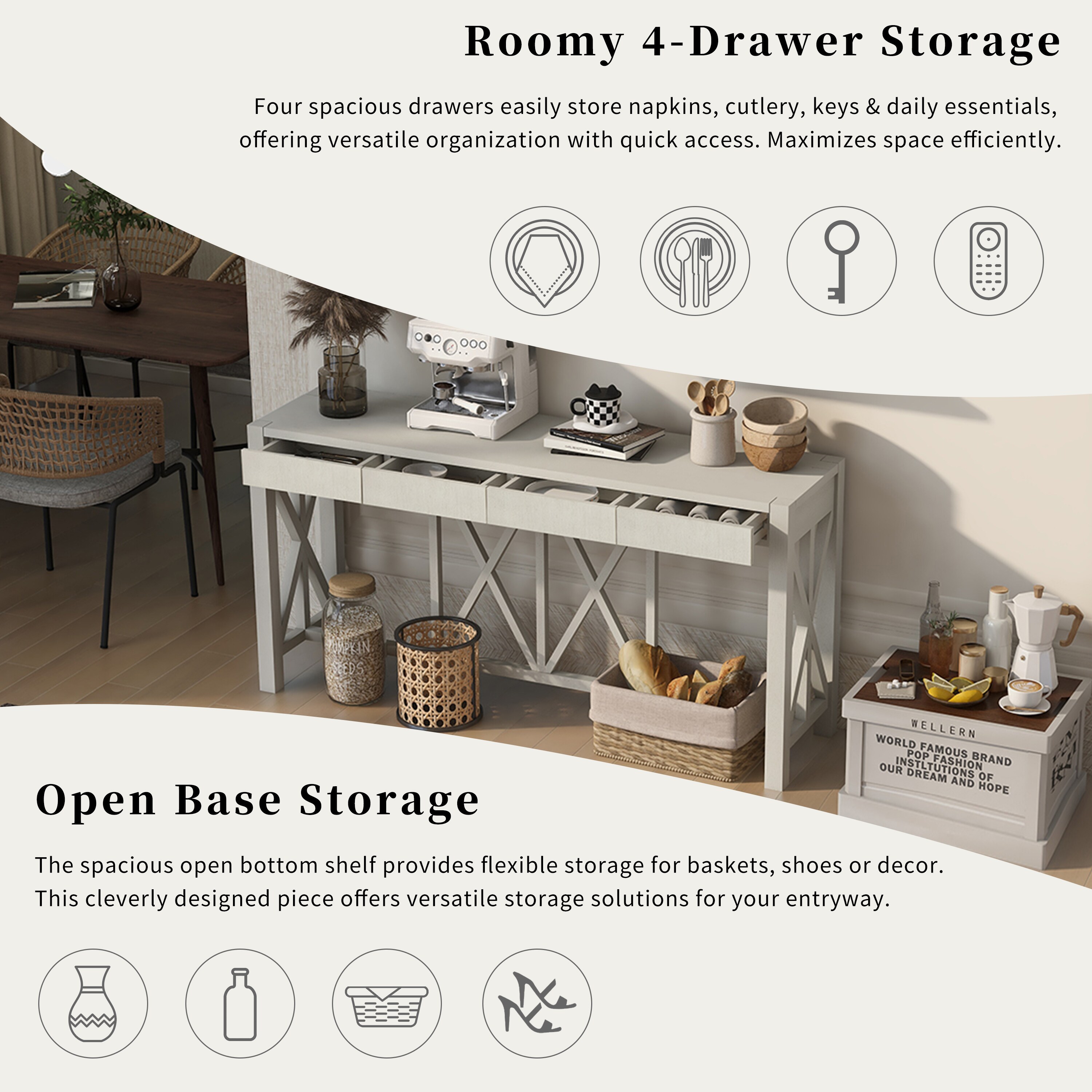 ModernLuxe L3P-N711P289747A Console-Sofa-Tables - View #9
