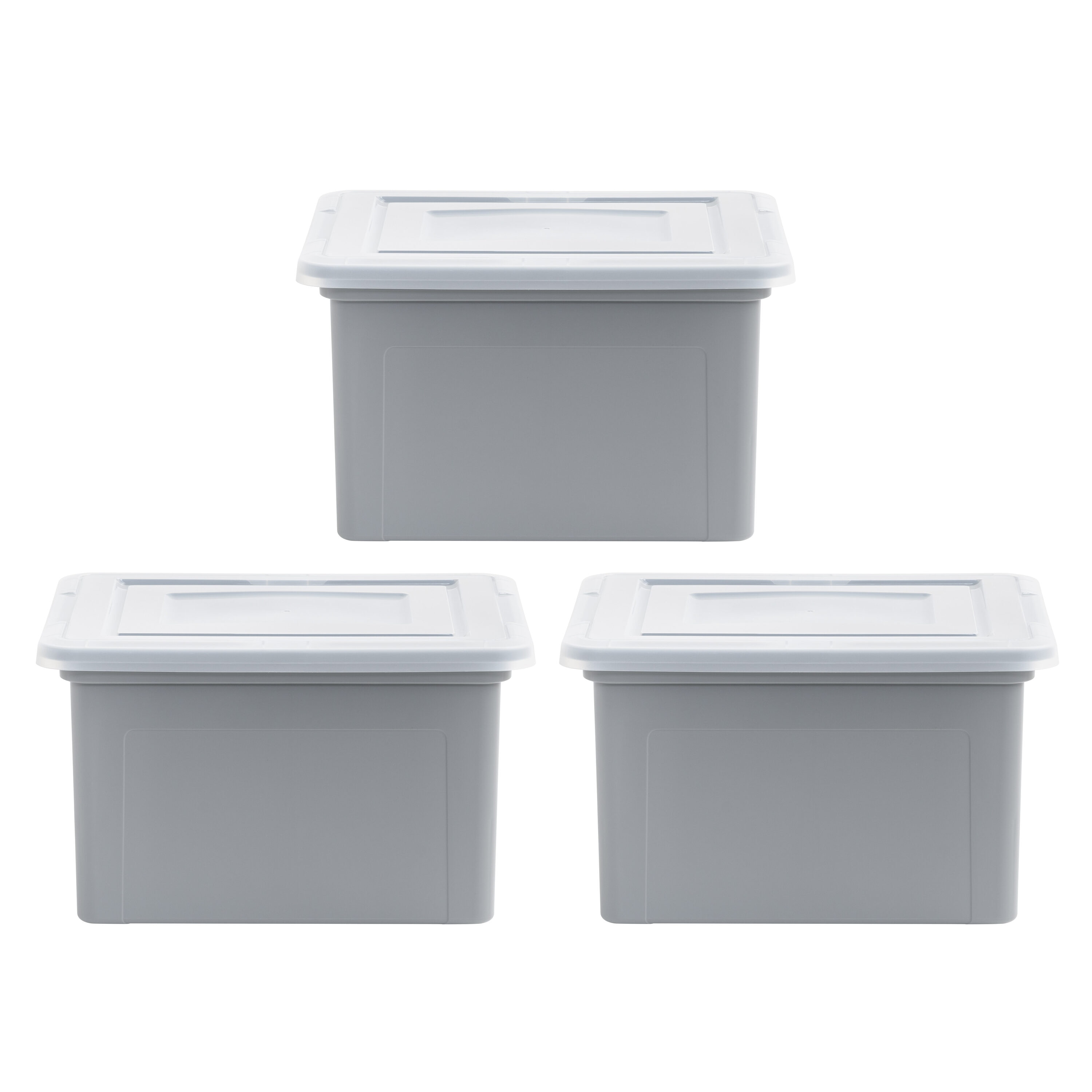 IRIS 500166 Plastic-Storage-Totes - View #3