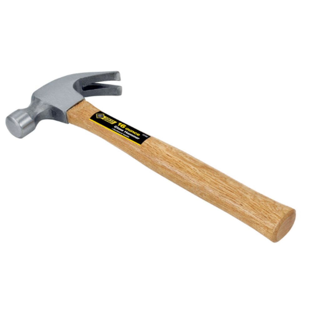 Steel Grip  16 oz Smooth Face Claw Hammer Wood Handle 13 in