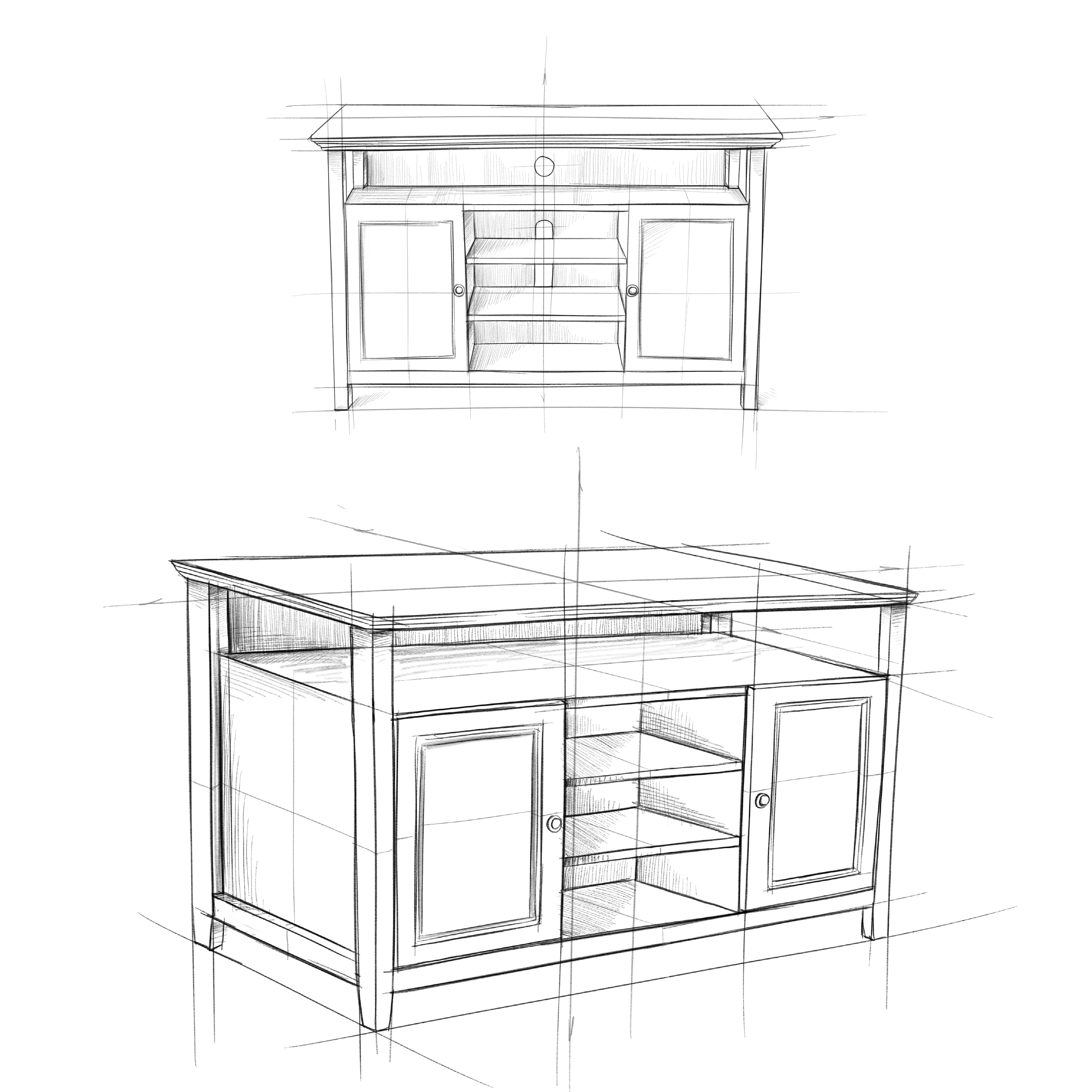 Simpli Home AXCAMH-TV-GR Tv-Stands - View #11