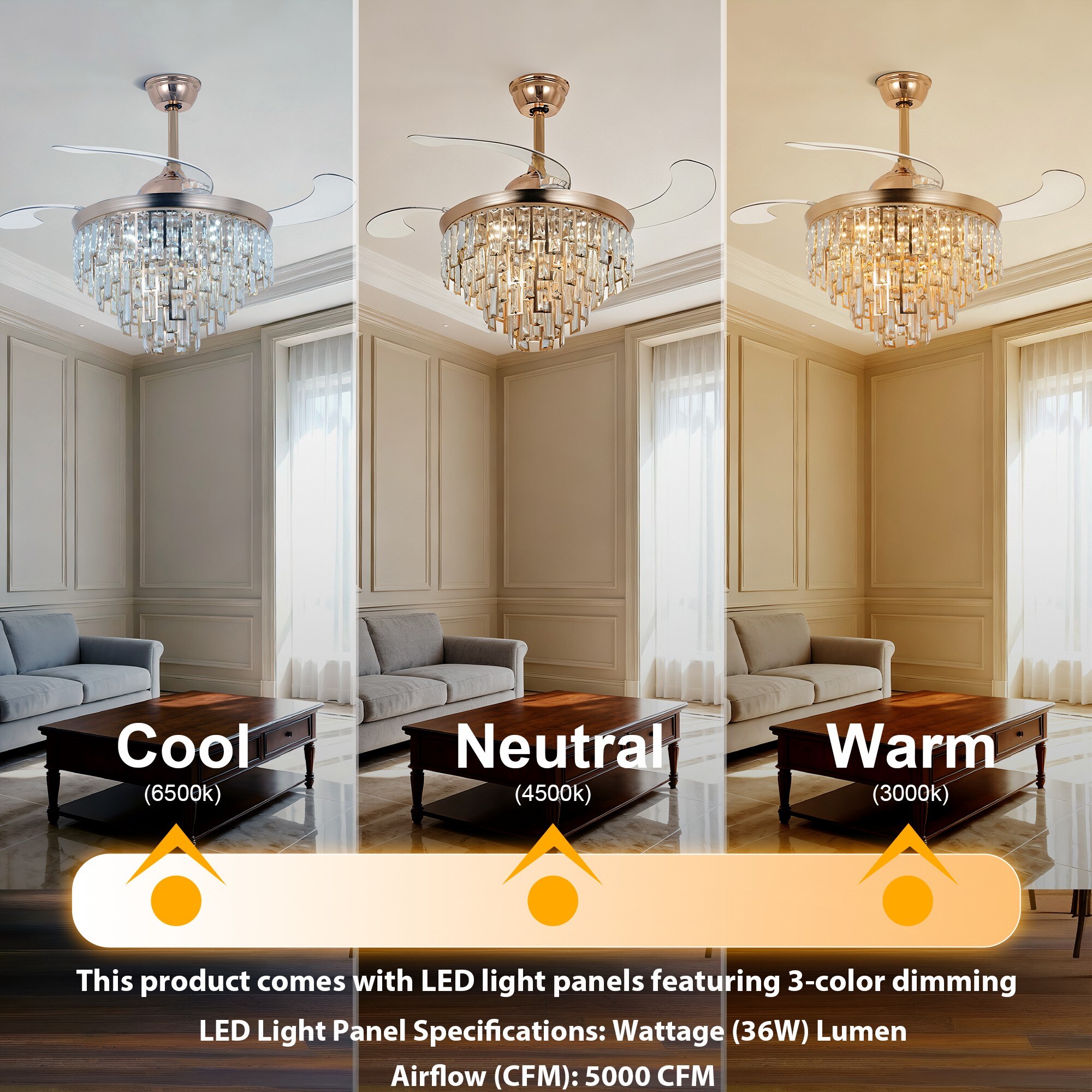 EFPERFECT DS-FZ65 Ceiling-Fans - View #4