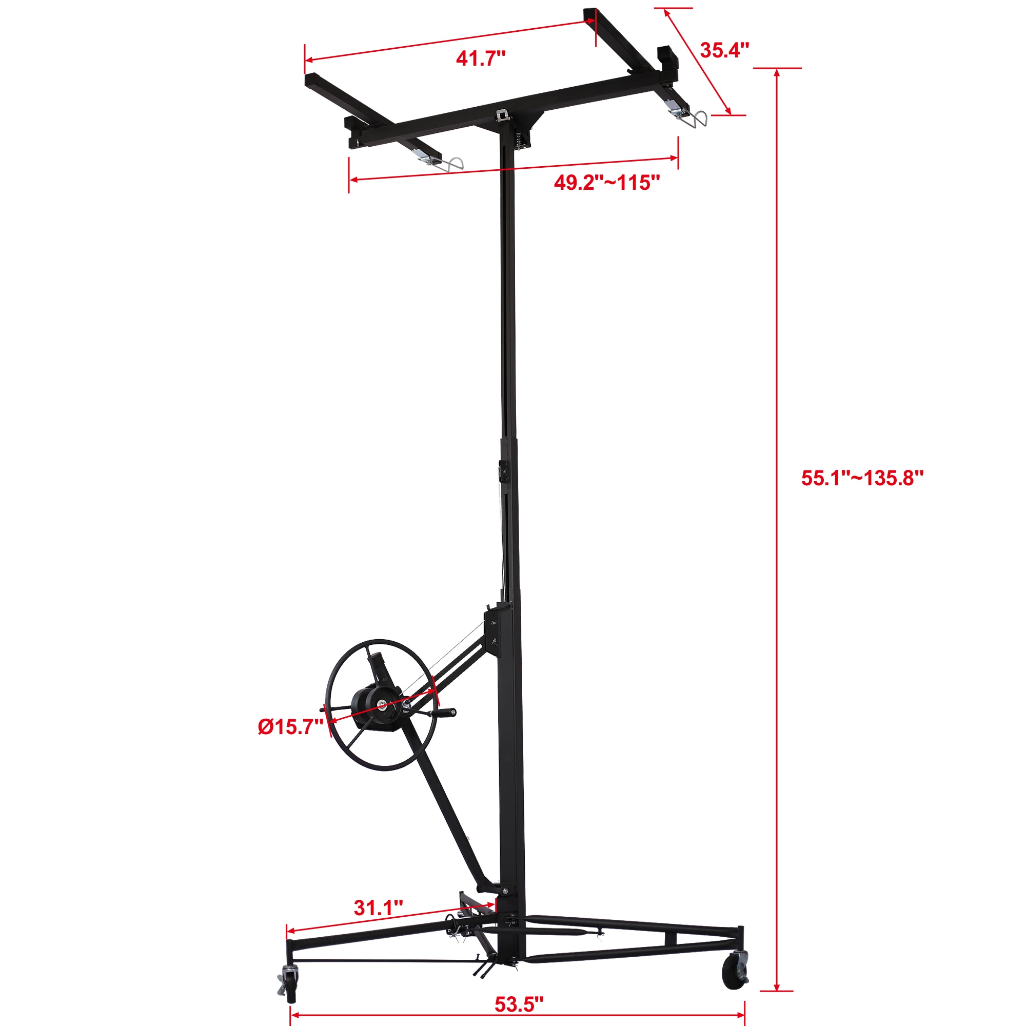 Siavonce ZX-470802 Drywall-Panel-Carriers - View #5
