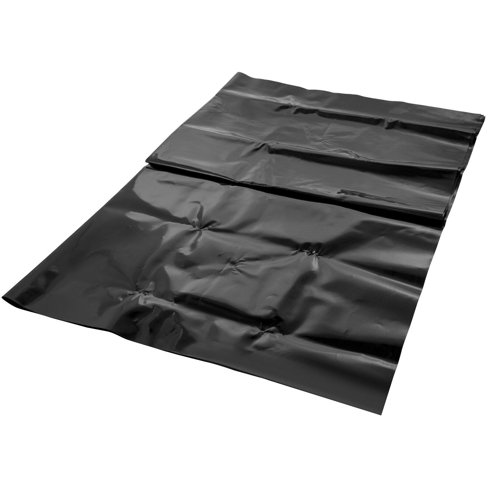 15x9x24 Black Gusseted Linear Low-Density 7-10 Gallon Can Liners 2 mil  500/CS