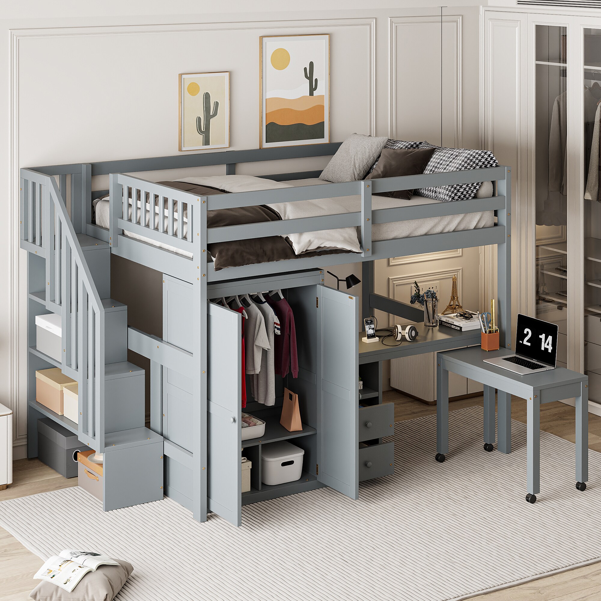 Clihome CL-LF0014E Bunk-Beds - View #7