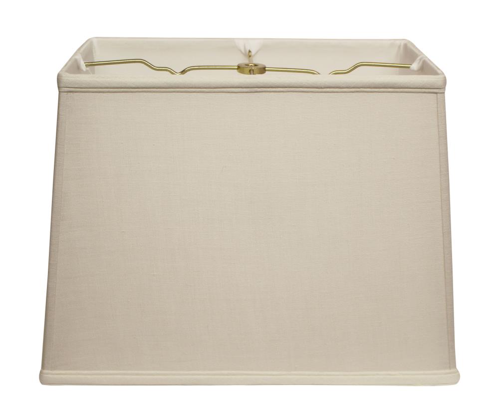 cream rectangle lamp shade