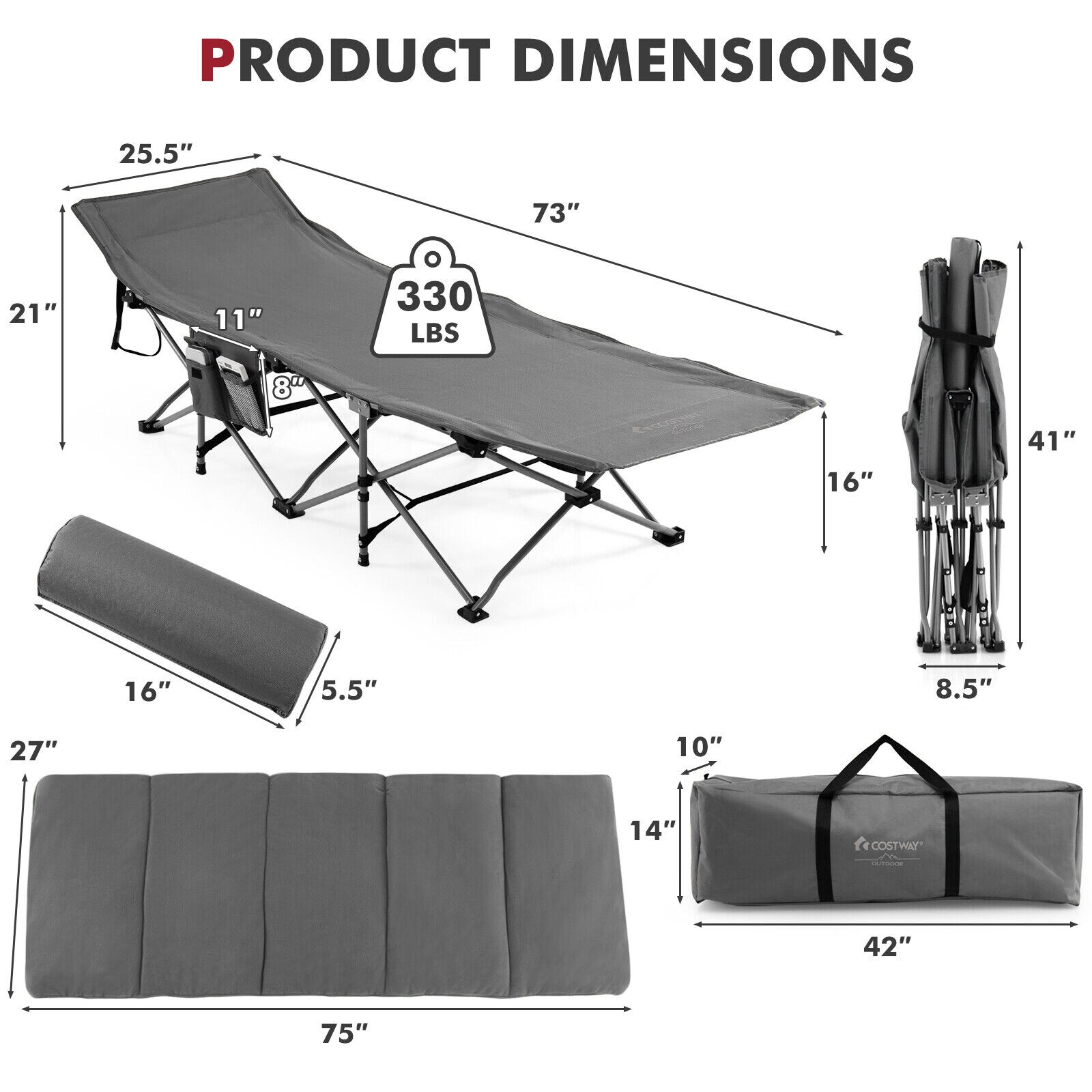  CP-104NP53GR cots - View #7