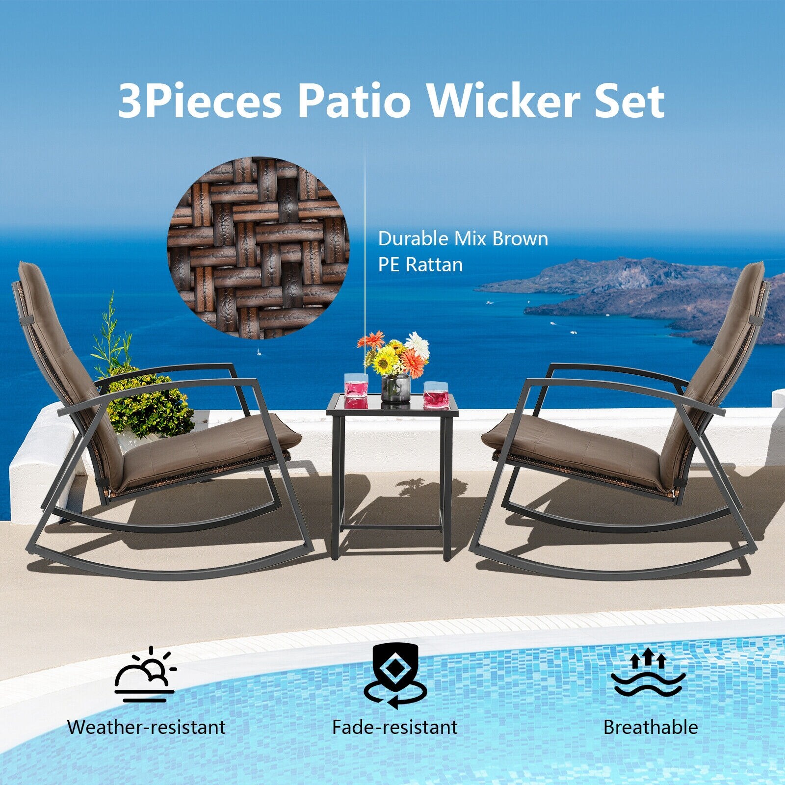 Ayelon CV06506CF Patio-Conversation-Sets - View #6