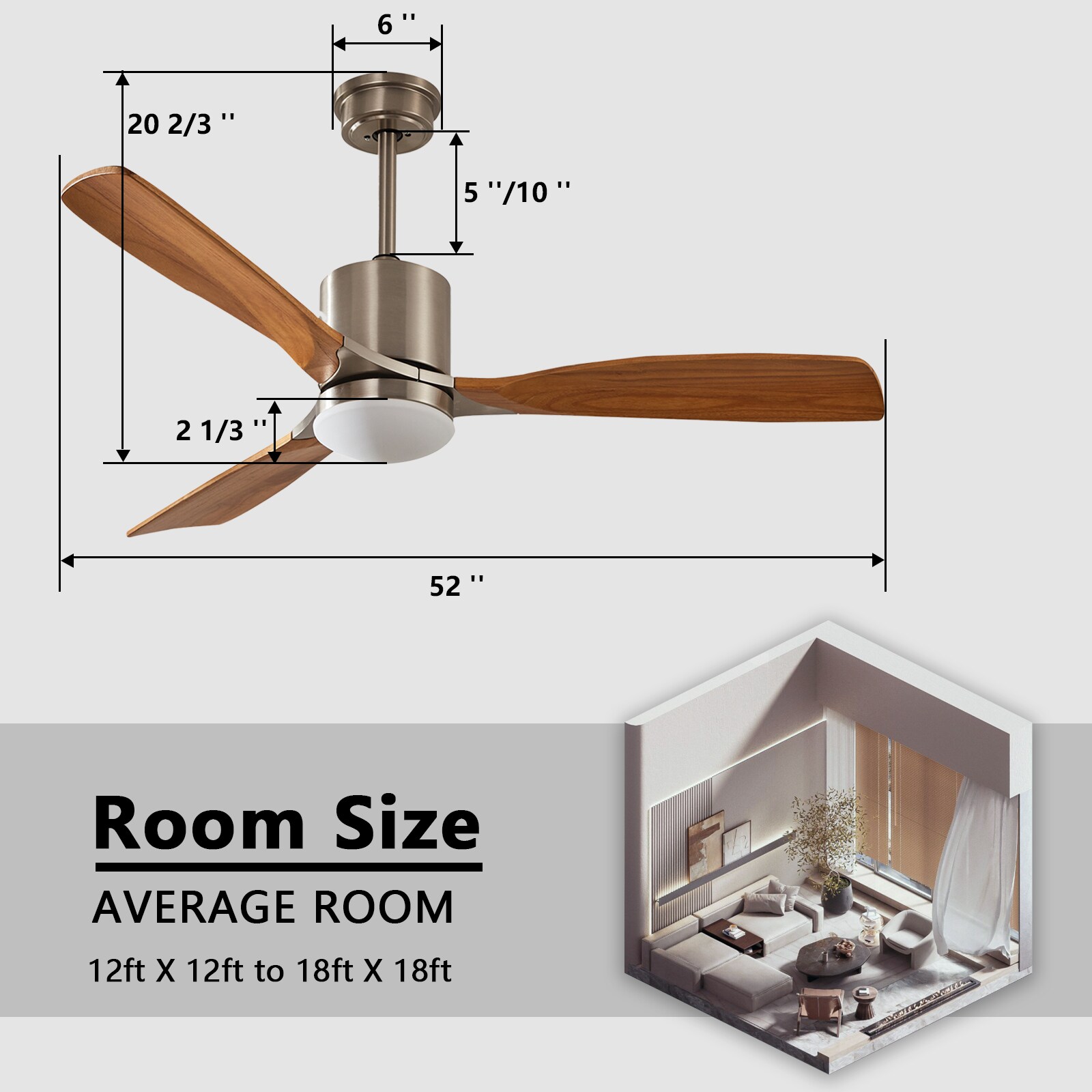 ExBrite ZPJSFL5204DKGDXXX Ceiling-Fans - View #4