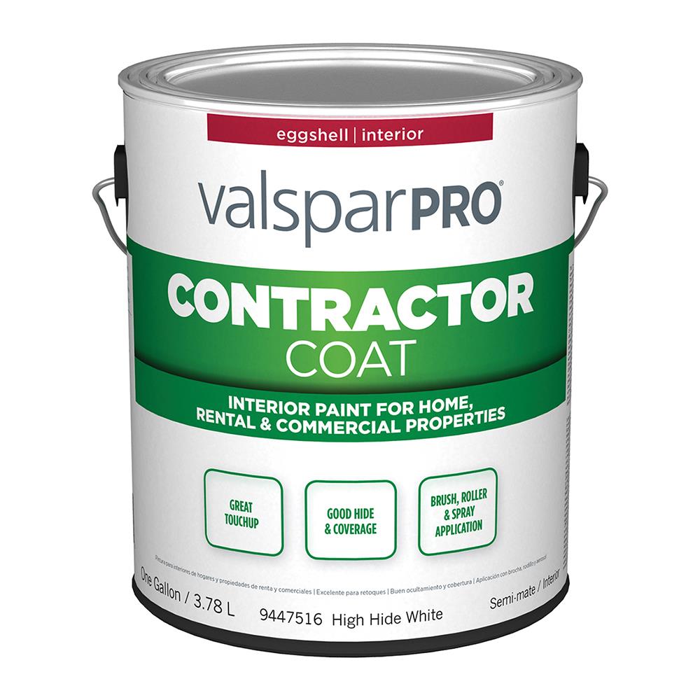 Valspar Eggshell Ultra White Tintable Latex Interior Paint + Primer  (1-Gallon) in the Interior Paint department at