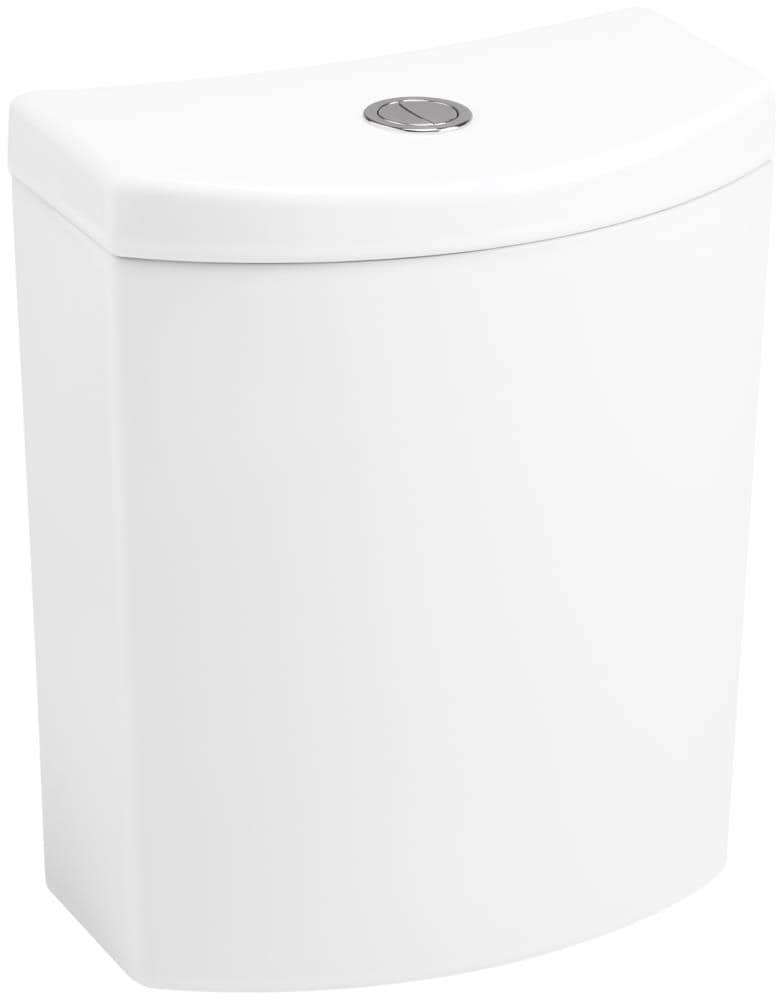 KOHLER Persuade White Dual-Flush High Efficiency Toilet Tank in the ...