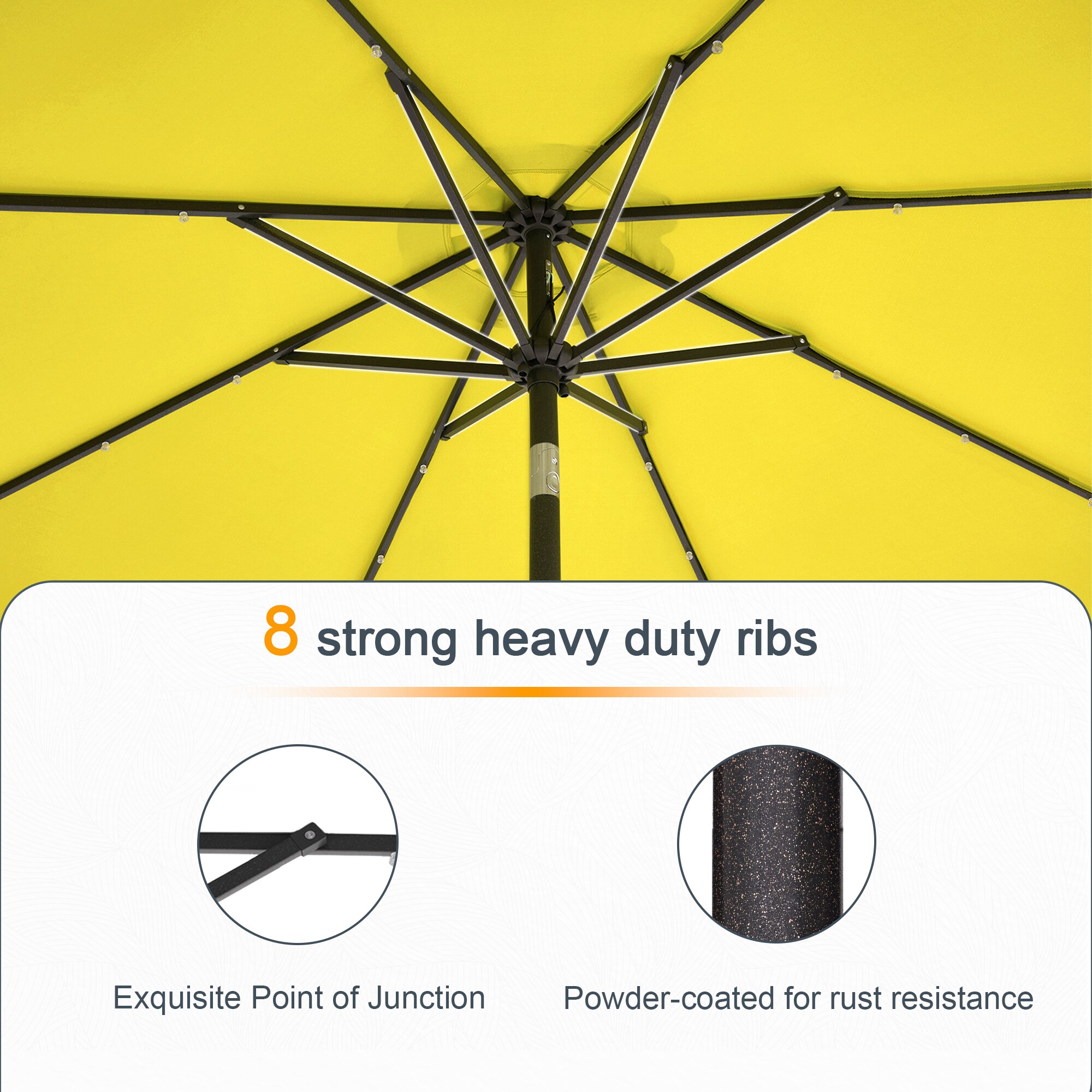 Sonkuki SD-027Y-LED Umbrellas-2 - View #3