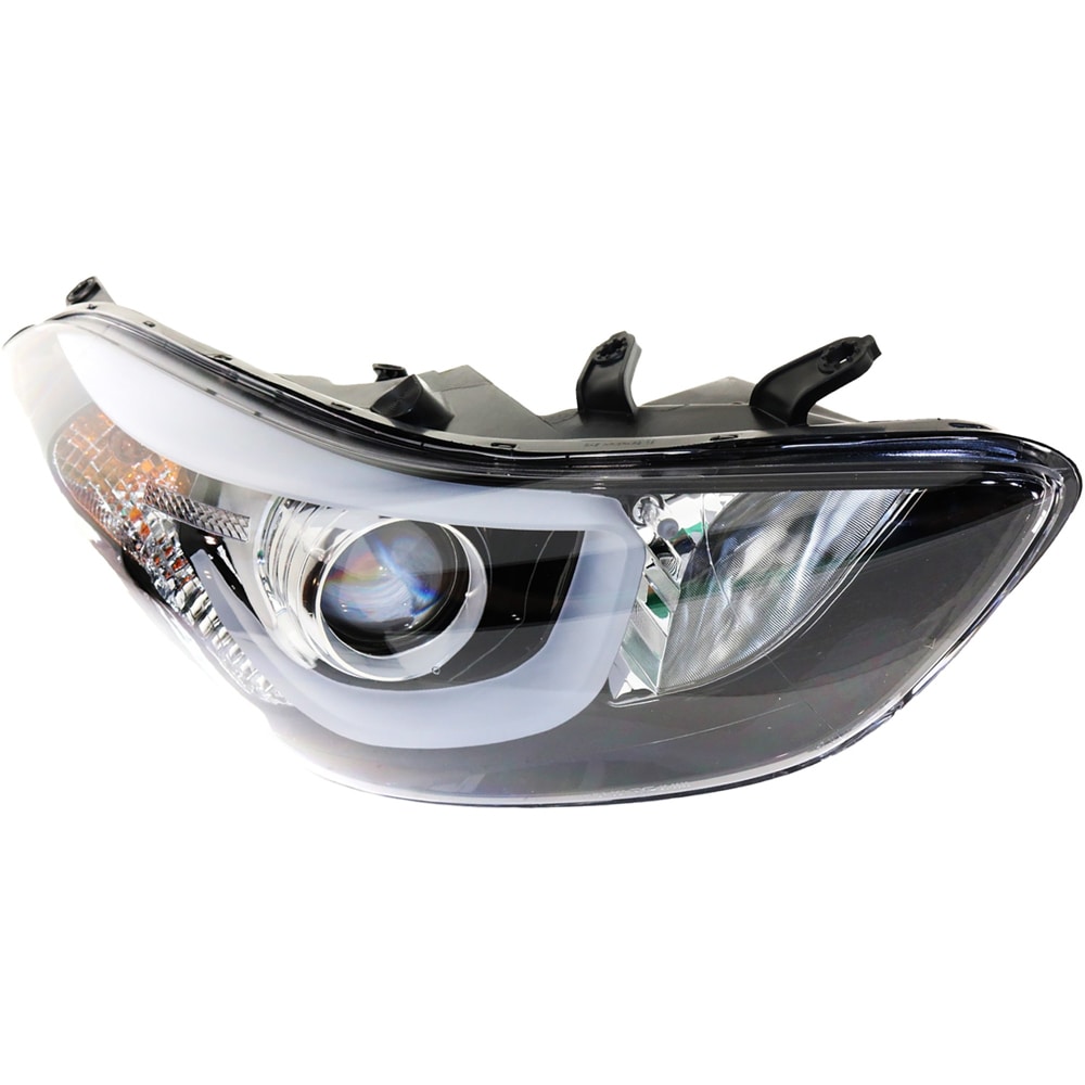 Garage-Pro JCWREPH100375GP Passenger Side Headlight For Hyundai Elantra 2014-2016 Halogen with Bulb(s) Usa Built Vehicle Replaces# 921023x450