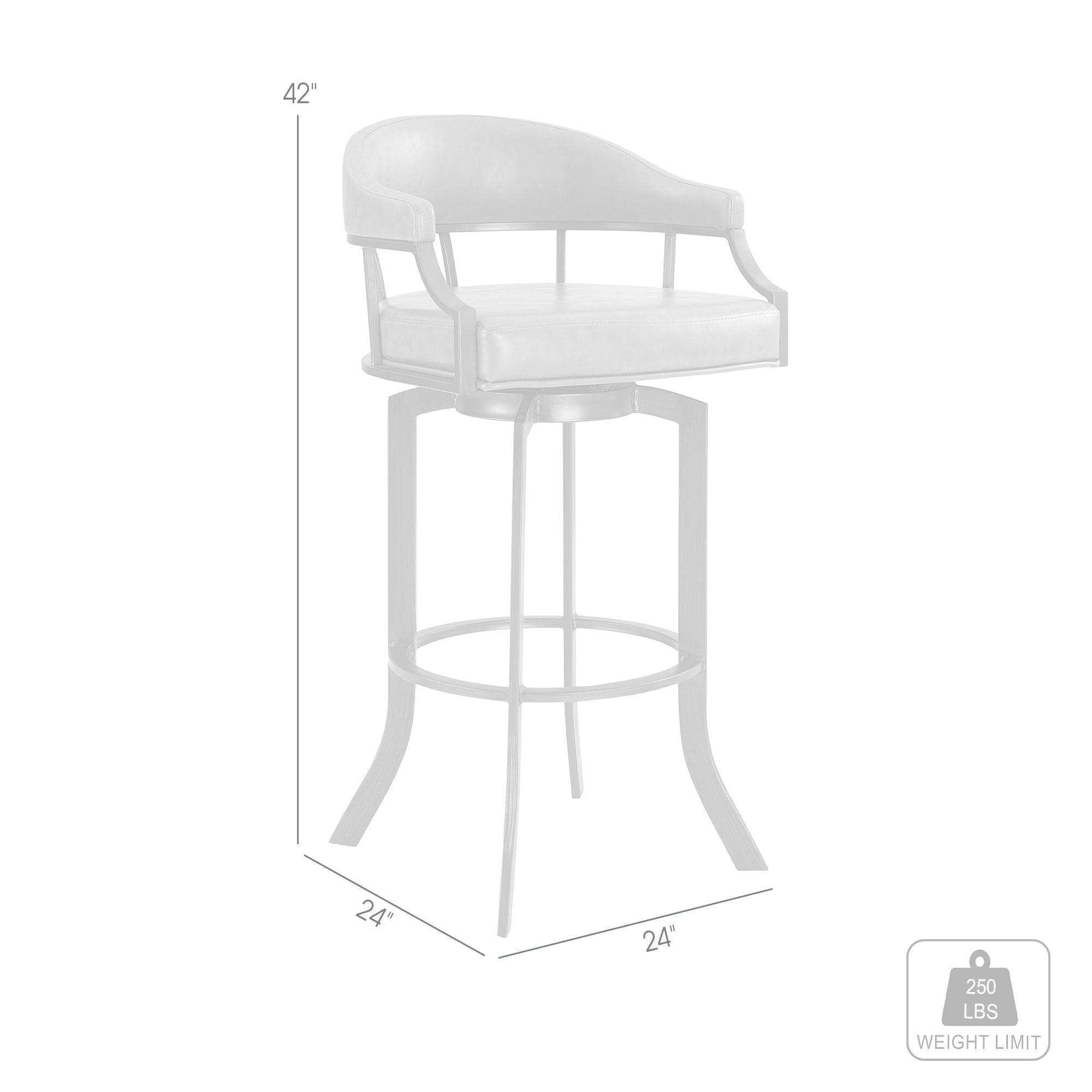 Armen Living 721535743360 stools - View #7
