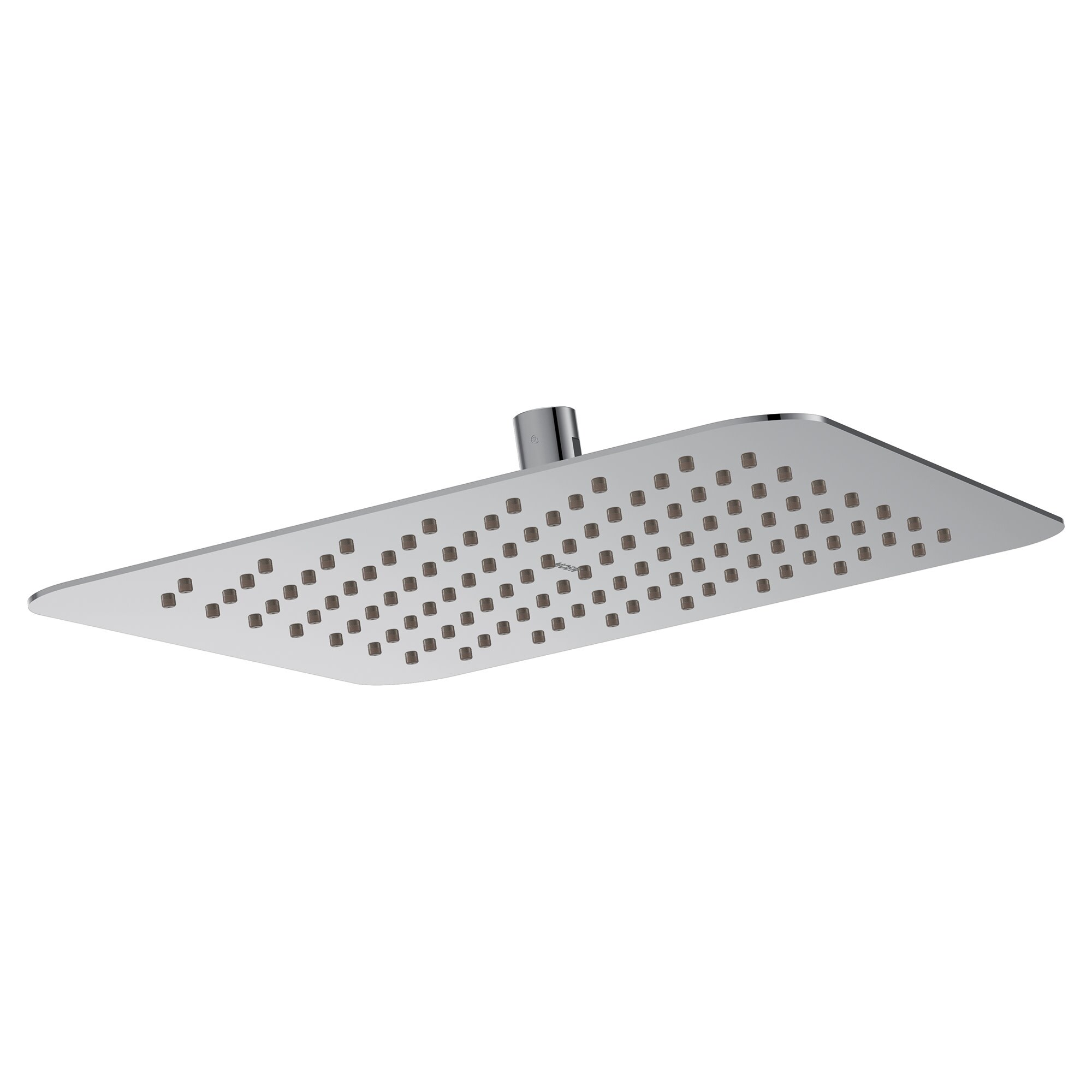 Moen S1004 Chrome 12-in Rectangle Fixed Rain 2.5-GPM (9.5-LPM)