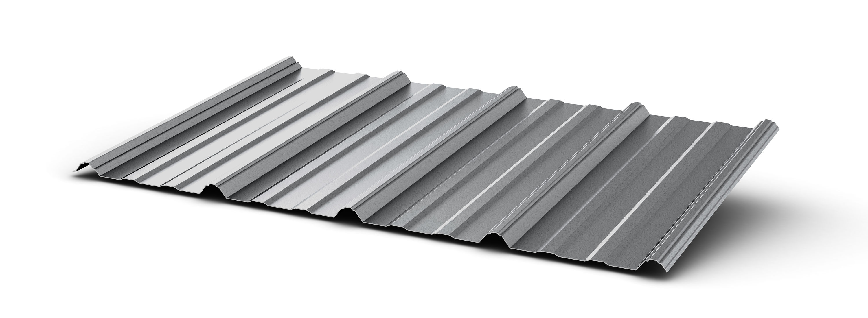 Metal Sales 2.5 Corrugated 29-Gauge 2-ft x 14-ft Corrugated  Unpainted/Galvalume Steel Roof Panel in the Roof Panels department at