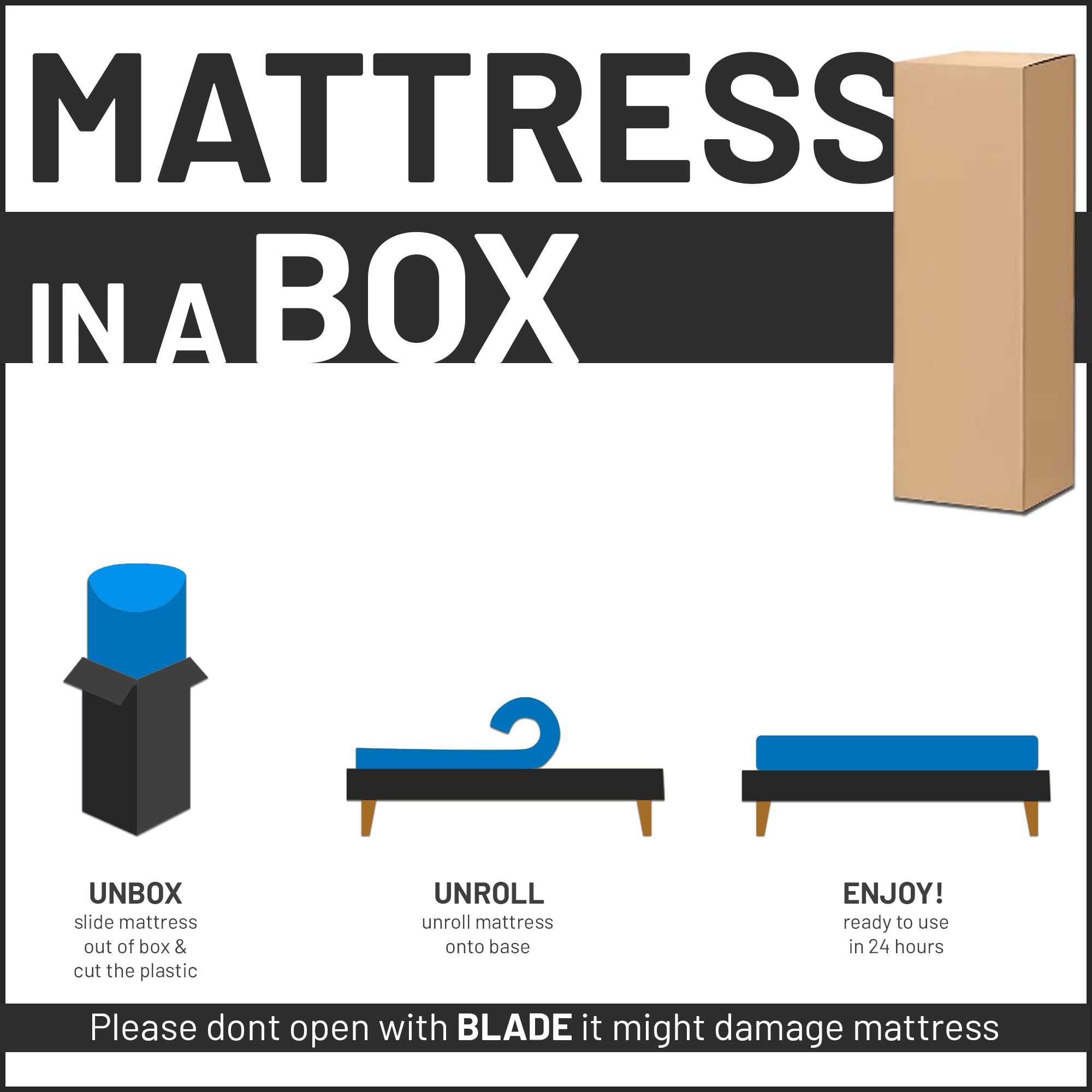 Glance PC102-6/6-1 Mattresses-Boxsprings - View #6