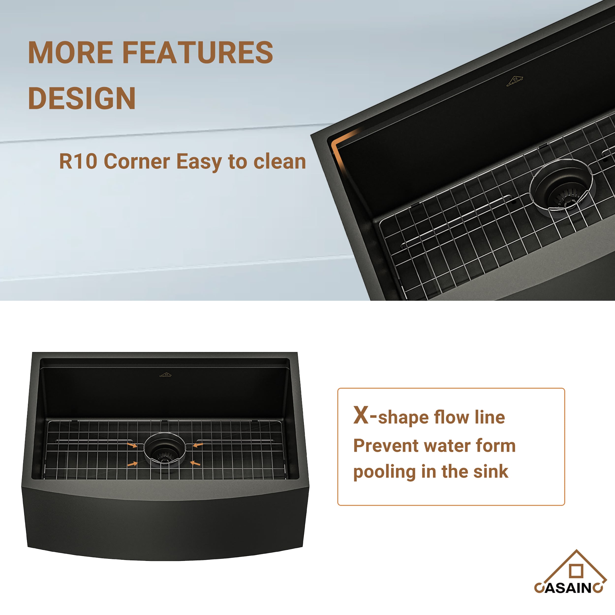 CASAINC SL-LAS3622A1 Kitchen-Sinks - View #7