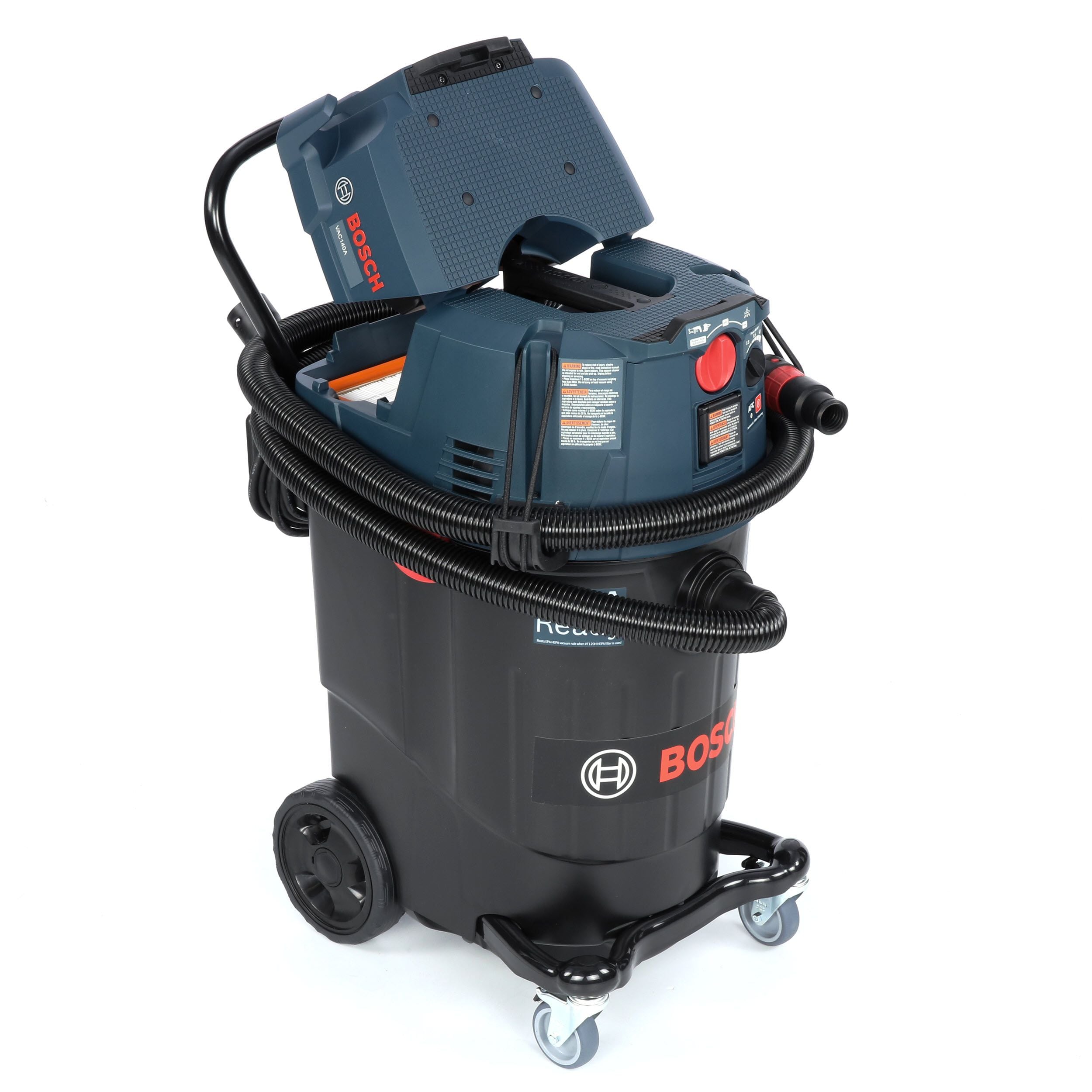Bosch 14-Gallon Wet/Dry Self-Cleaning Dust Collector with Hepa 