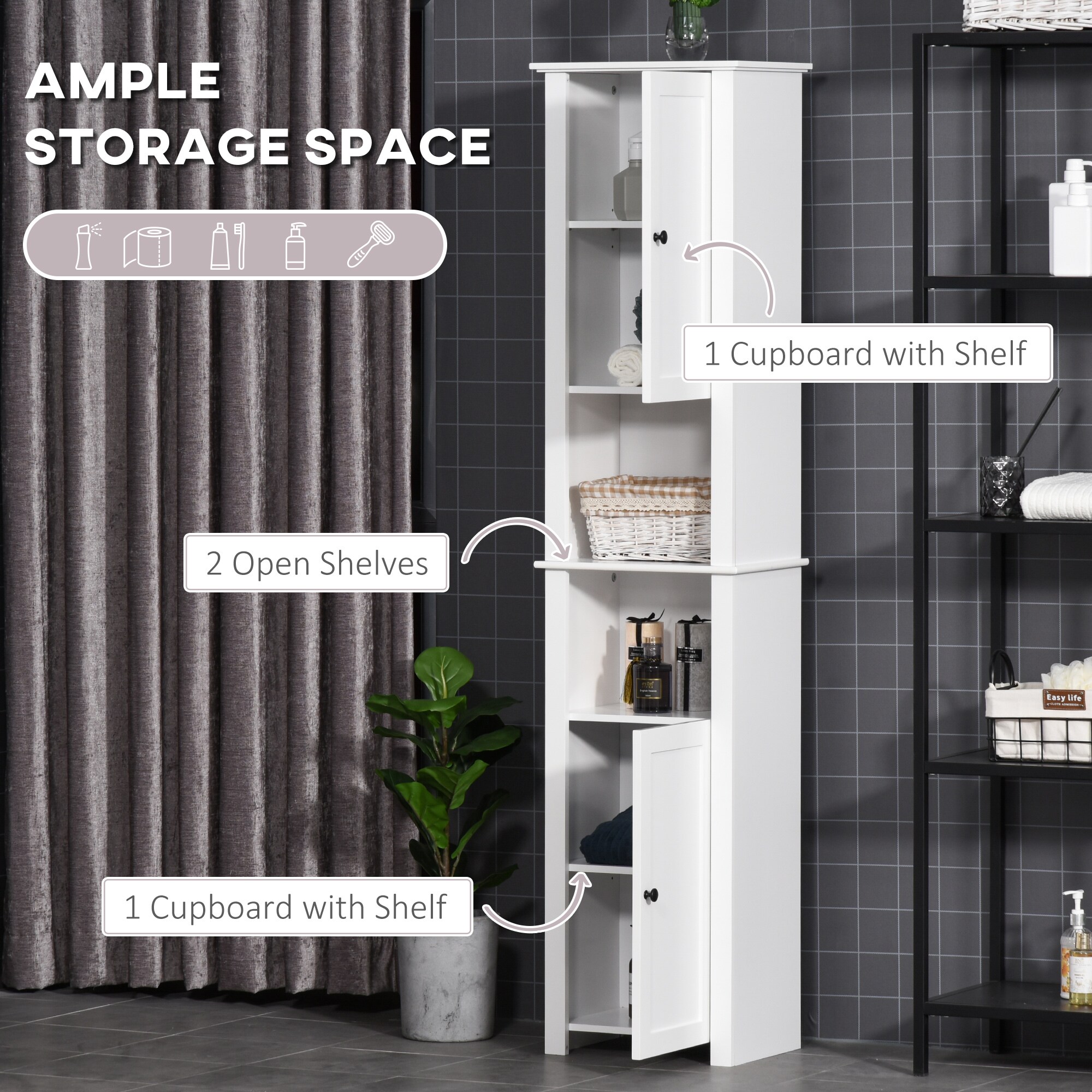Huluwat DJ-156094 Linen-Cabinets - View #8