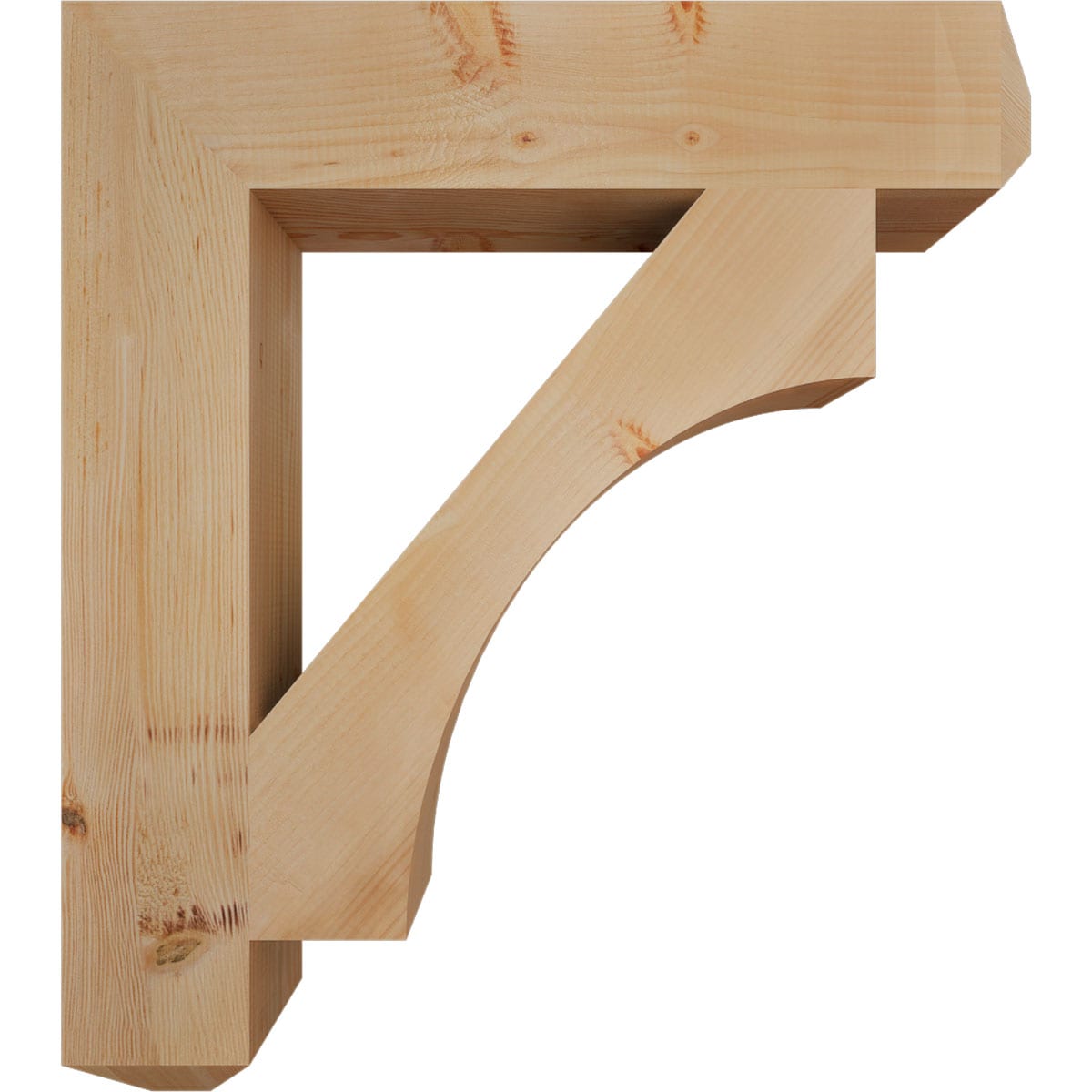 Ekena Millwork BKT06X32X36WTL04SDF Exterior-Brackets-Braces - View #3