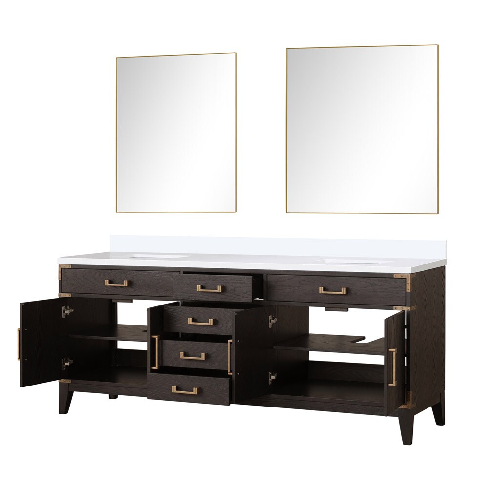 Lexora LVW80DK210 Bath-Vanity-Combo - View #4