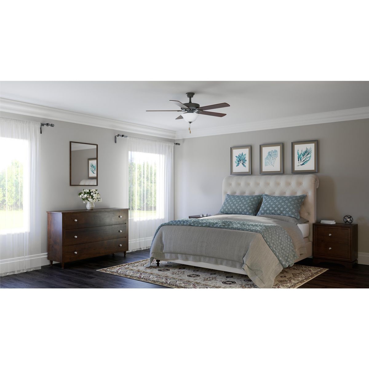 Progress Lighting P2612-01WB Ceiling-Fan-Blade-Arms - View #2