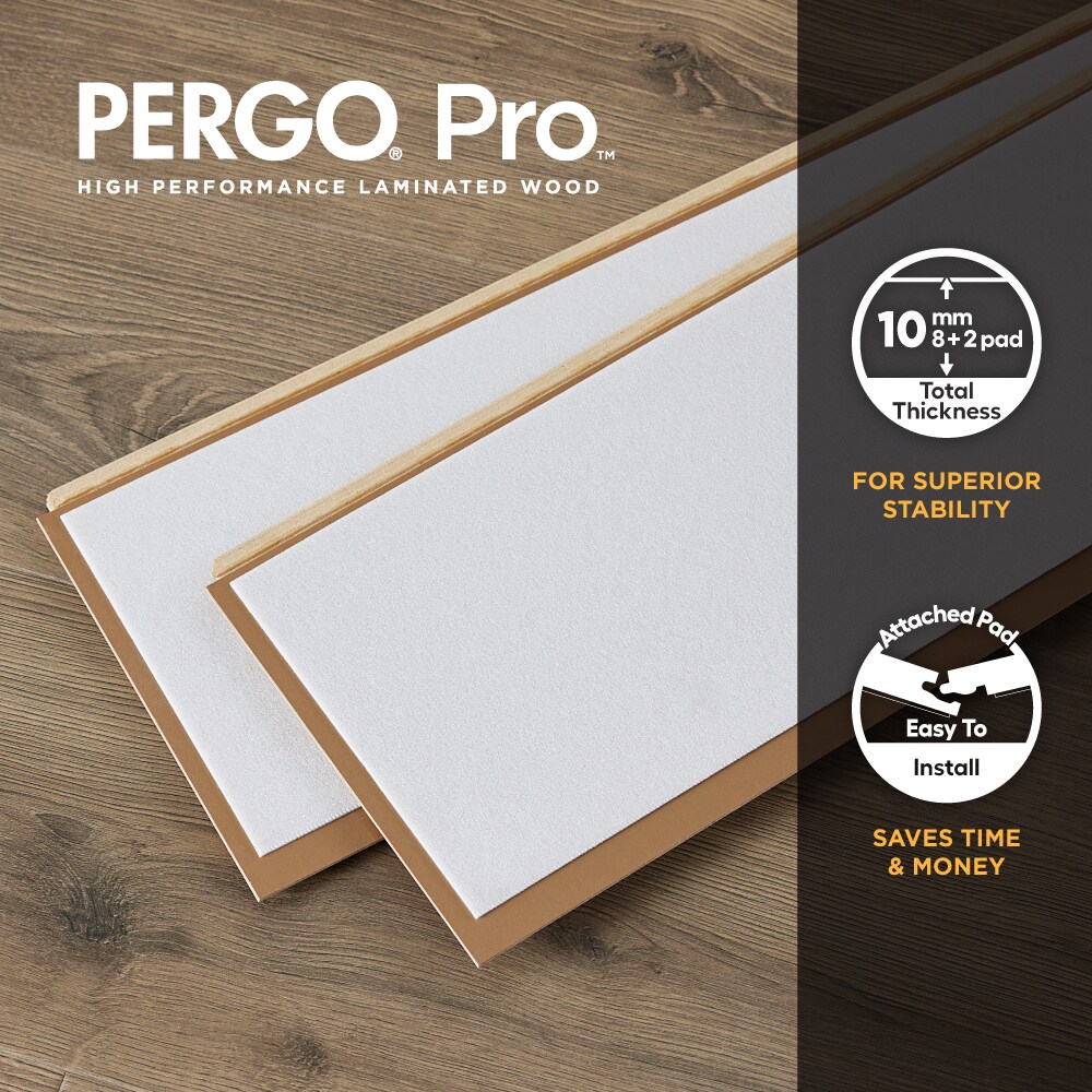 Pergo (Sample) Jewell Hickory Laminate Flooring in the Laminate Samples ...