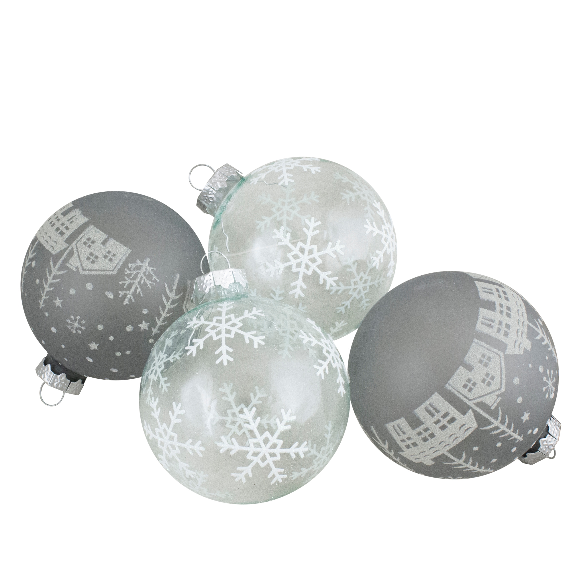 6 Pcs Diy Hanging Clear Balls Fillable Ornaments Ball Fit