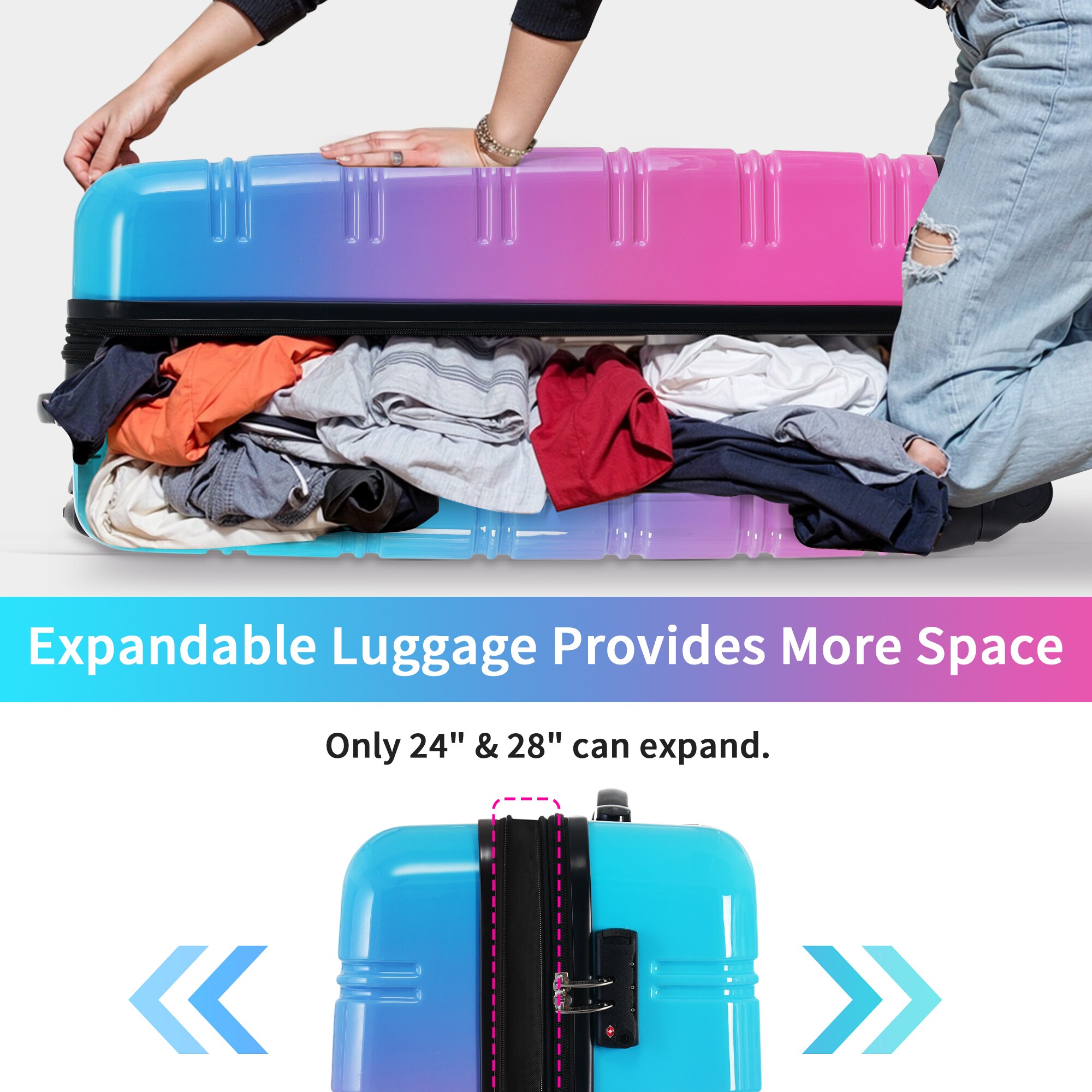 Flynama L-P184448W Luggage-And-Luggage-Sets - View #3