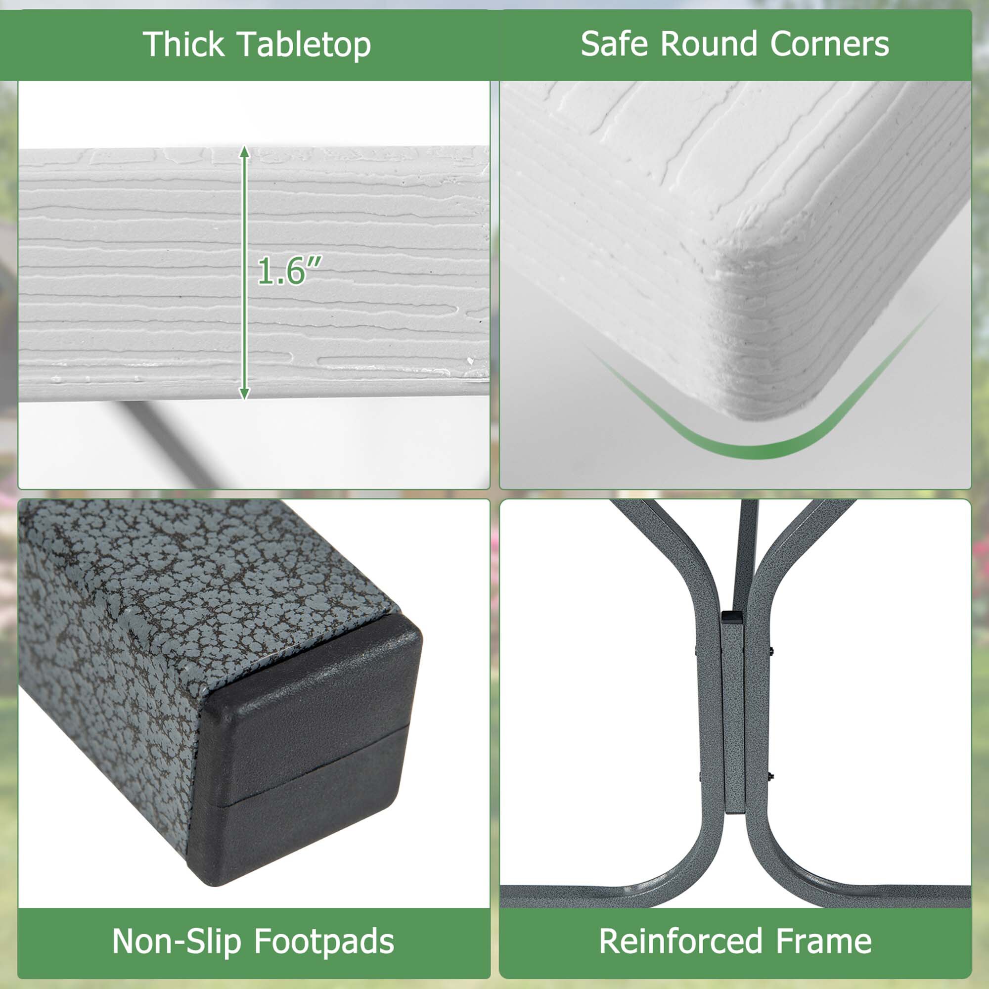 Costway HCST01449 Patio-Tables - View #6