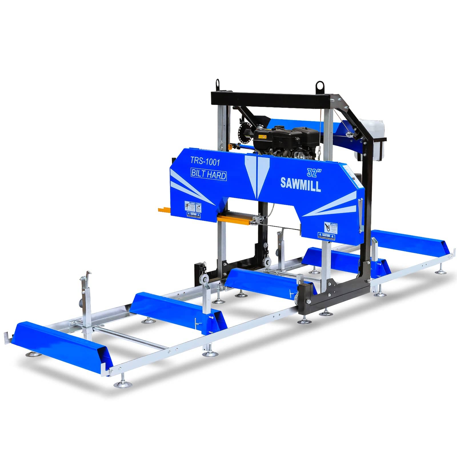 BILT HARD TRS-1001-LOGT Portable Sawmill 32-in Max Log 420-cc 15-HP Gas Adjustable Band Saw mill