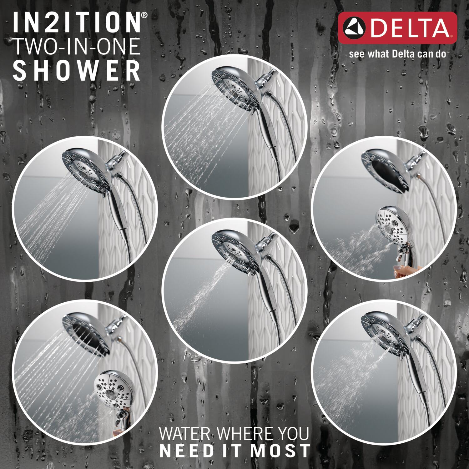 Delta 58480-PR-PK Fixed-Showerhead - View #3