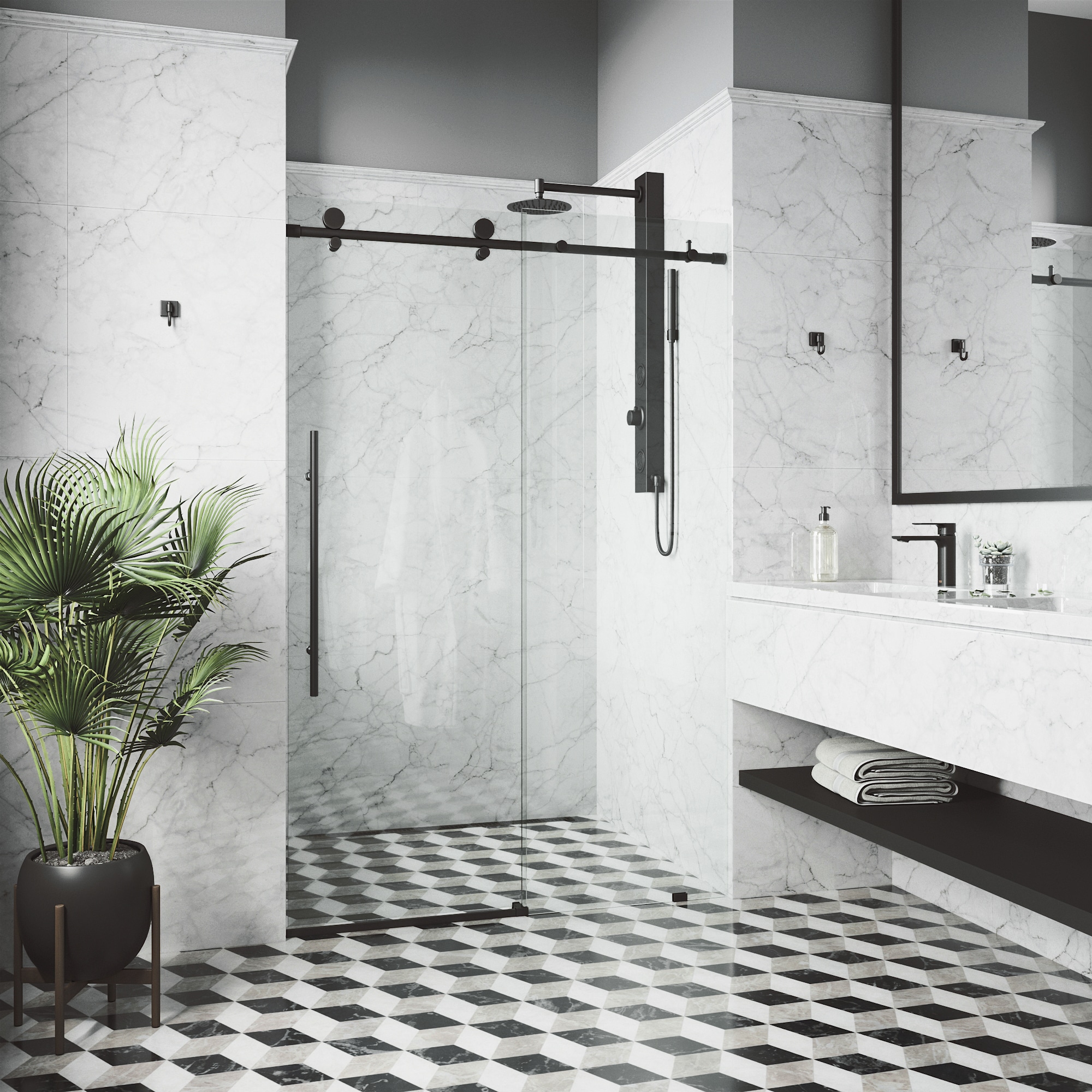 VIGO VG6021MBCL4876 Shower-Doors - View #8