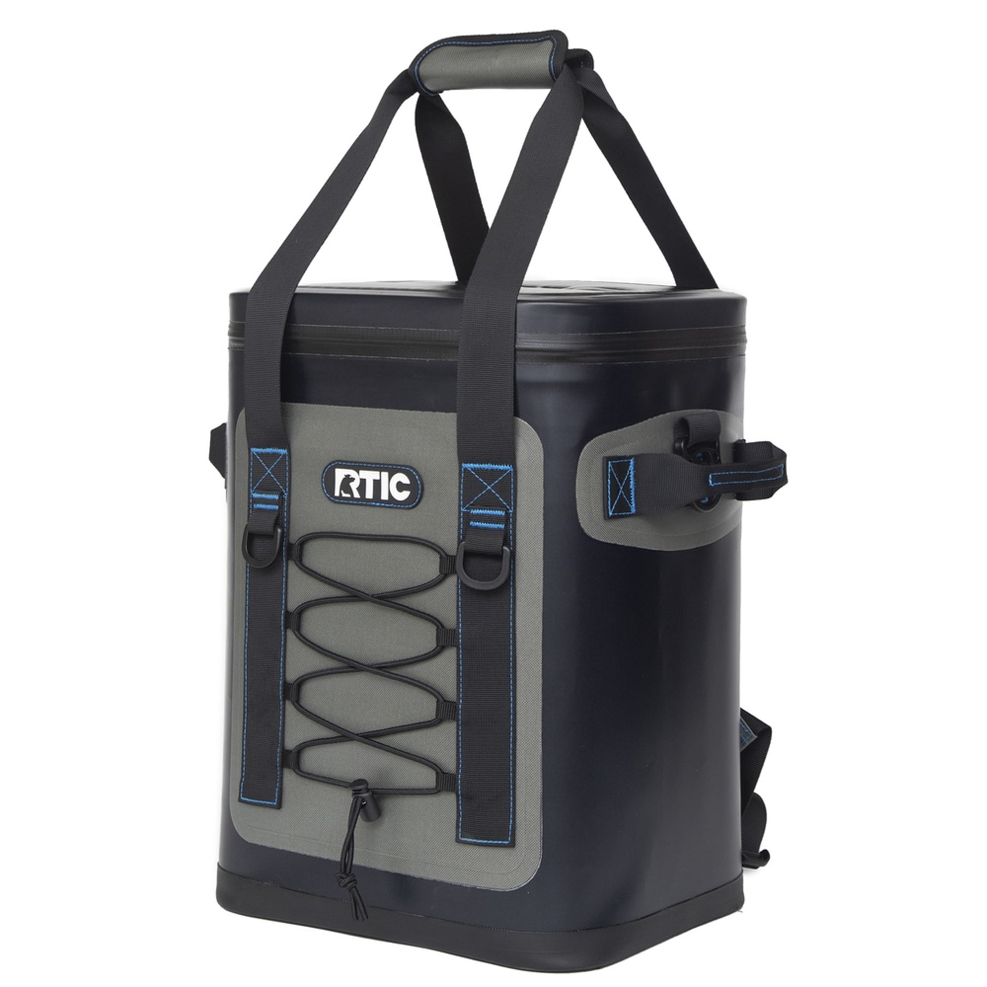 RTIC Outdoors Blue/Grey 20 Cans Insulated Backpack Cooler 14091 Sansujyuku sansujyuku.com