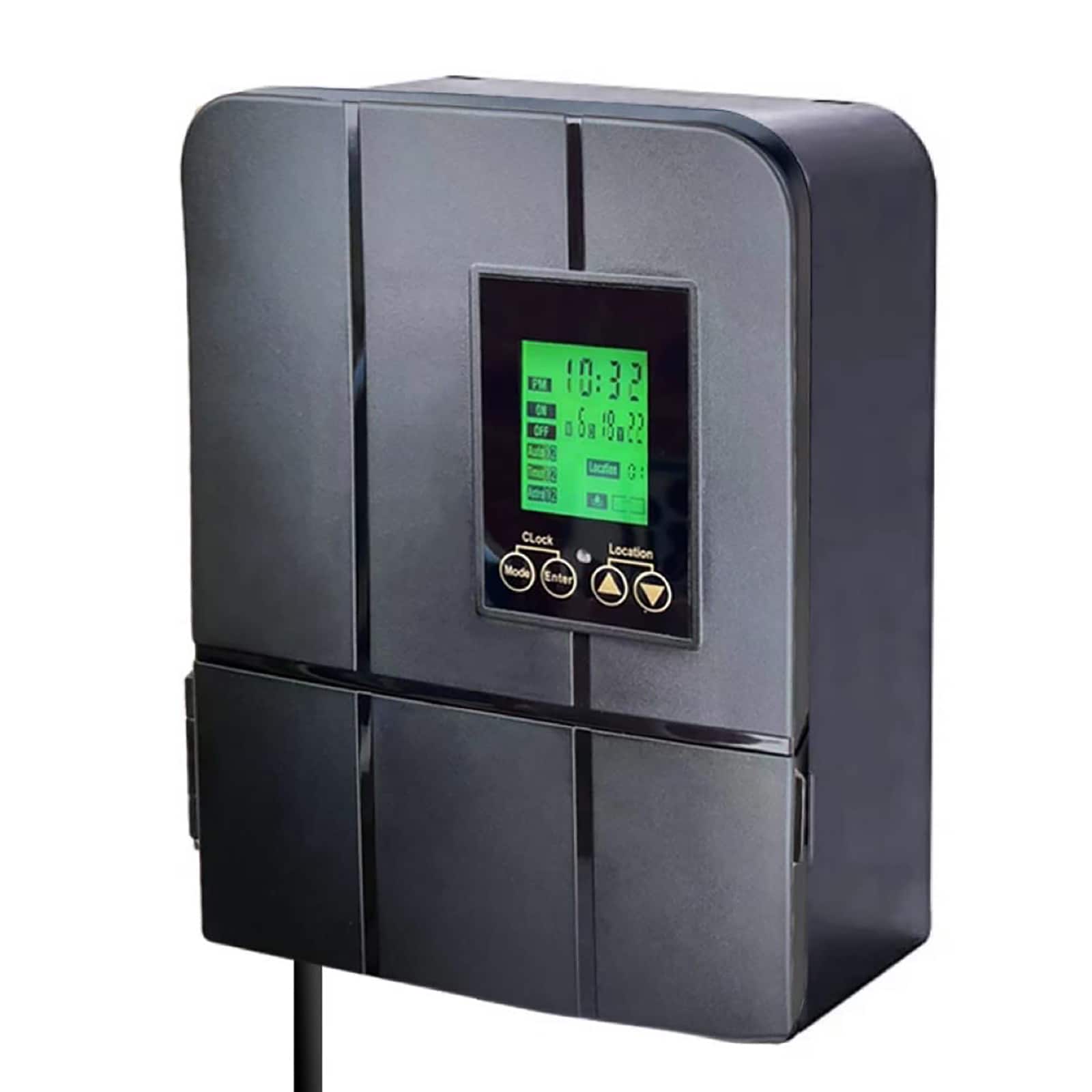 Anqtovp 120W Toroidal Core Low Voltage Landscape Lighting Transformer with Built In Dusk to Dawn and Astronomical Timer 1 Piece #LAN0227L33