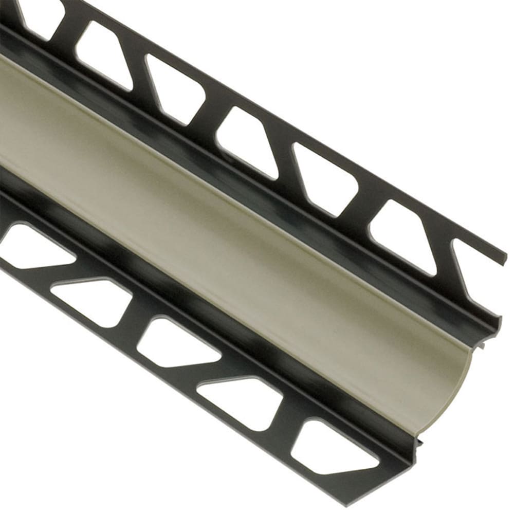Schluter Systems HKWU7/O7G Dilex-HKW 0.281-in W x 98.5-in L Grey PVC Cove base Tile Edge Trim