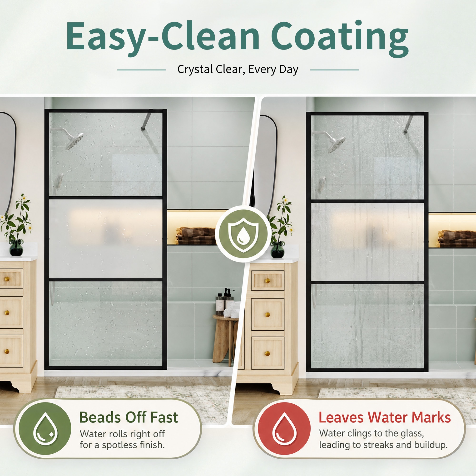 Forclover HBV-VA3472MB Shower-Doors - View #5
