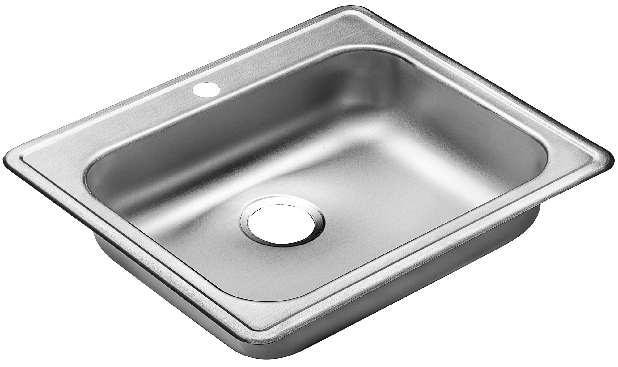 PROFLO PFSR2521551C Drop-in 25-Inches x 21.25-Inches Stainless steel Single bowl 22 -Gauge Kitchen Sink