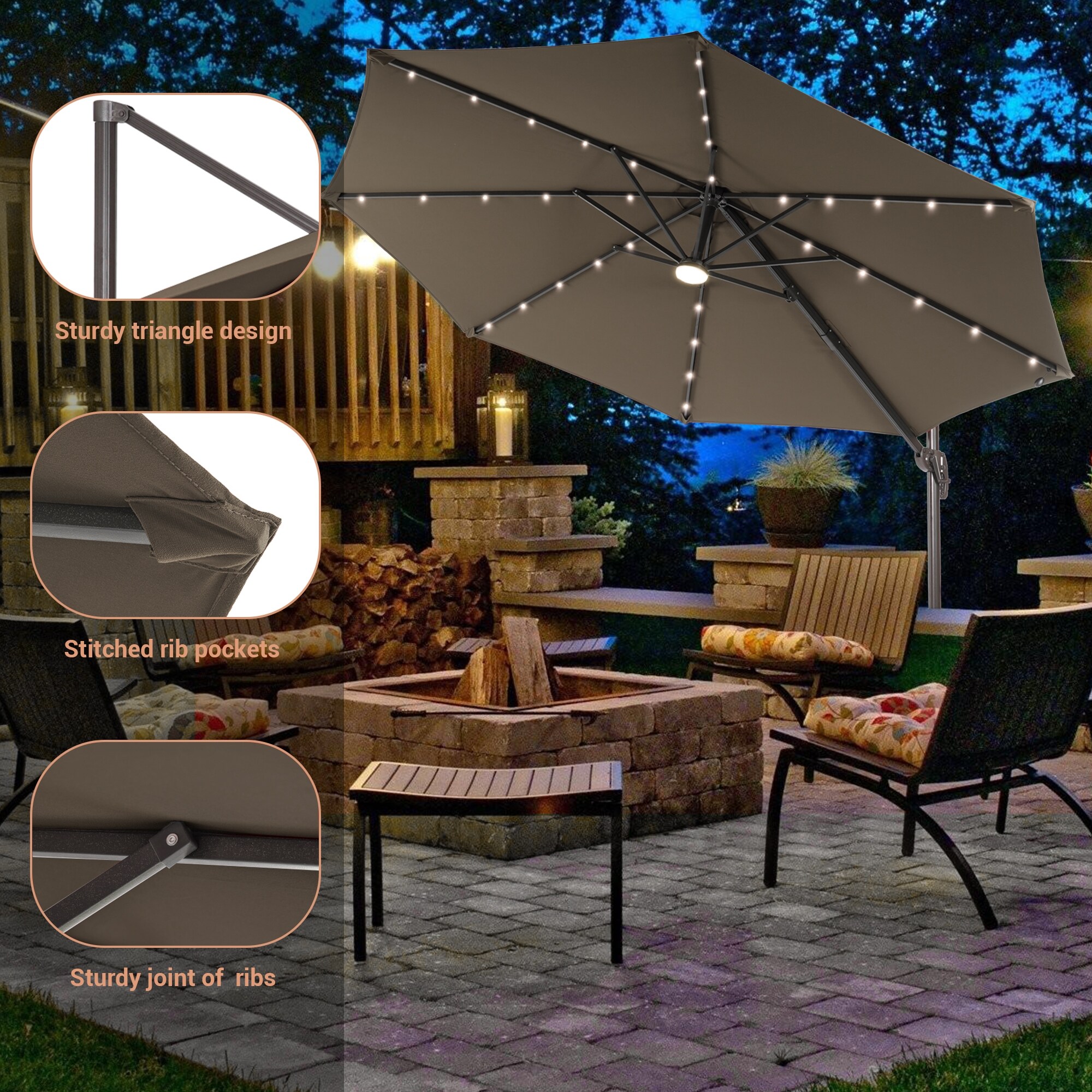 ACEGOSES LW-335TP-LED Umbrellas-2 - View #6