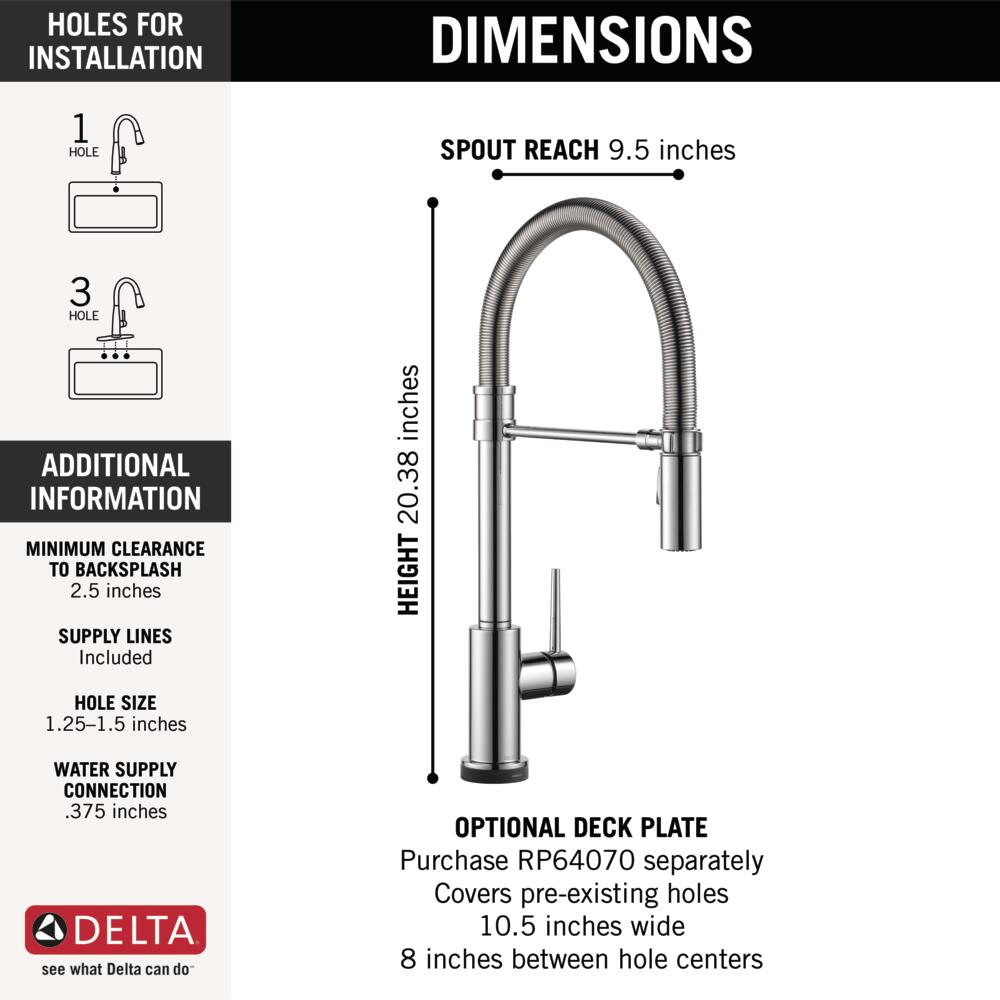 Delta 9659T-DST Kitchen-Faucets - View #4